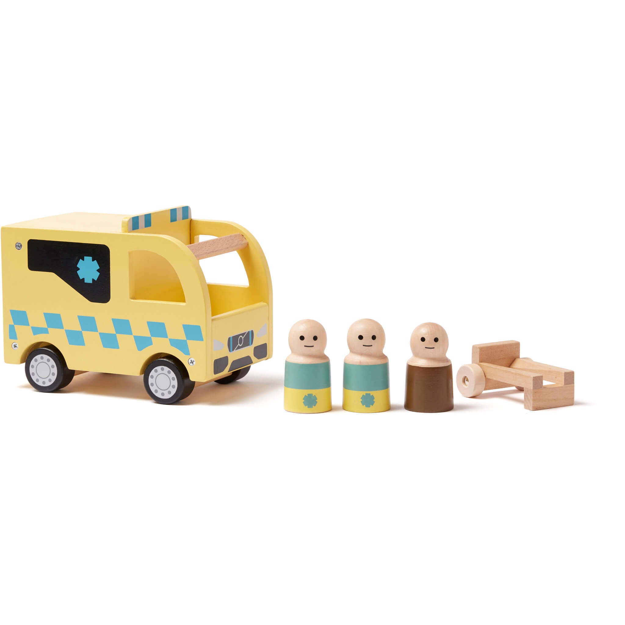 Kids Concept Wooden Ambulance
