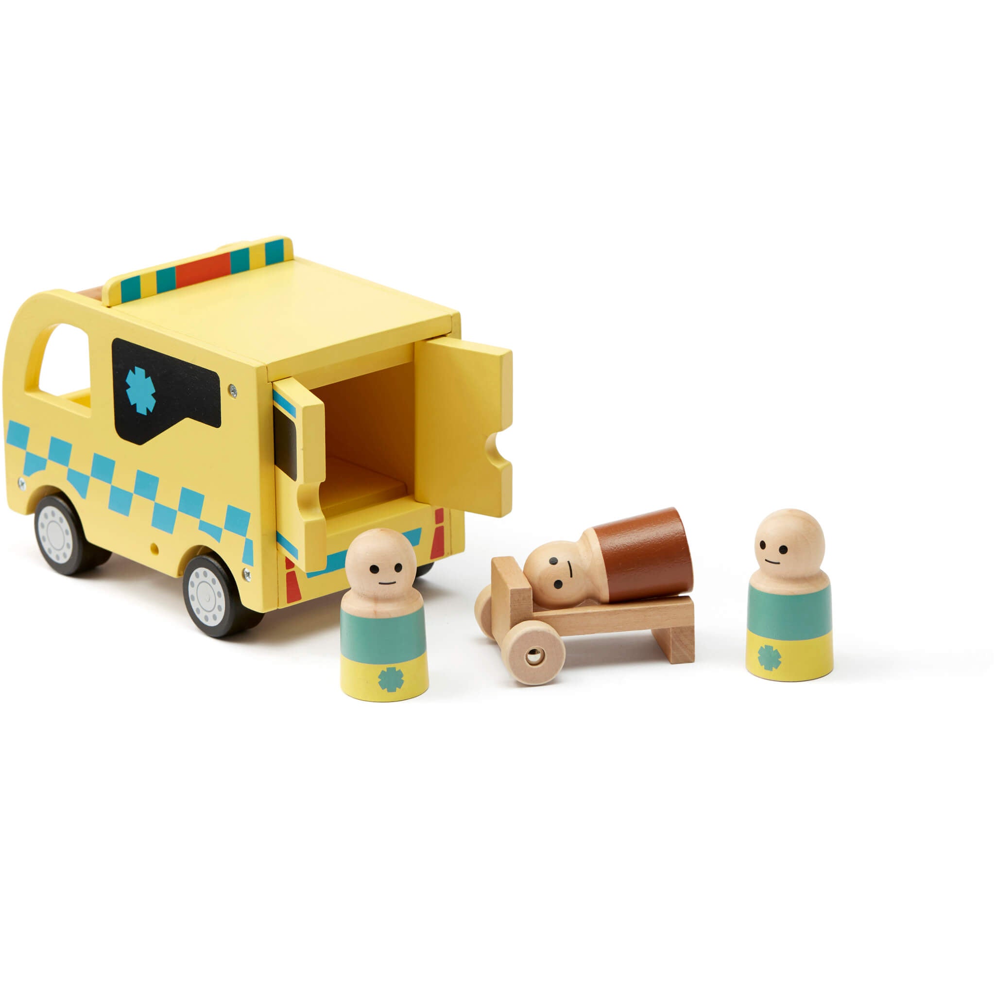 Kids Concept Wooden Ambulance