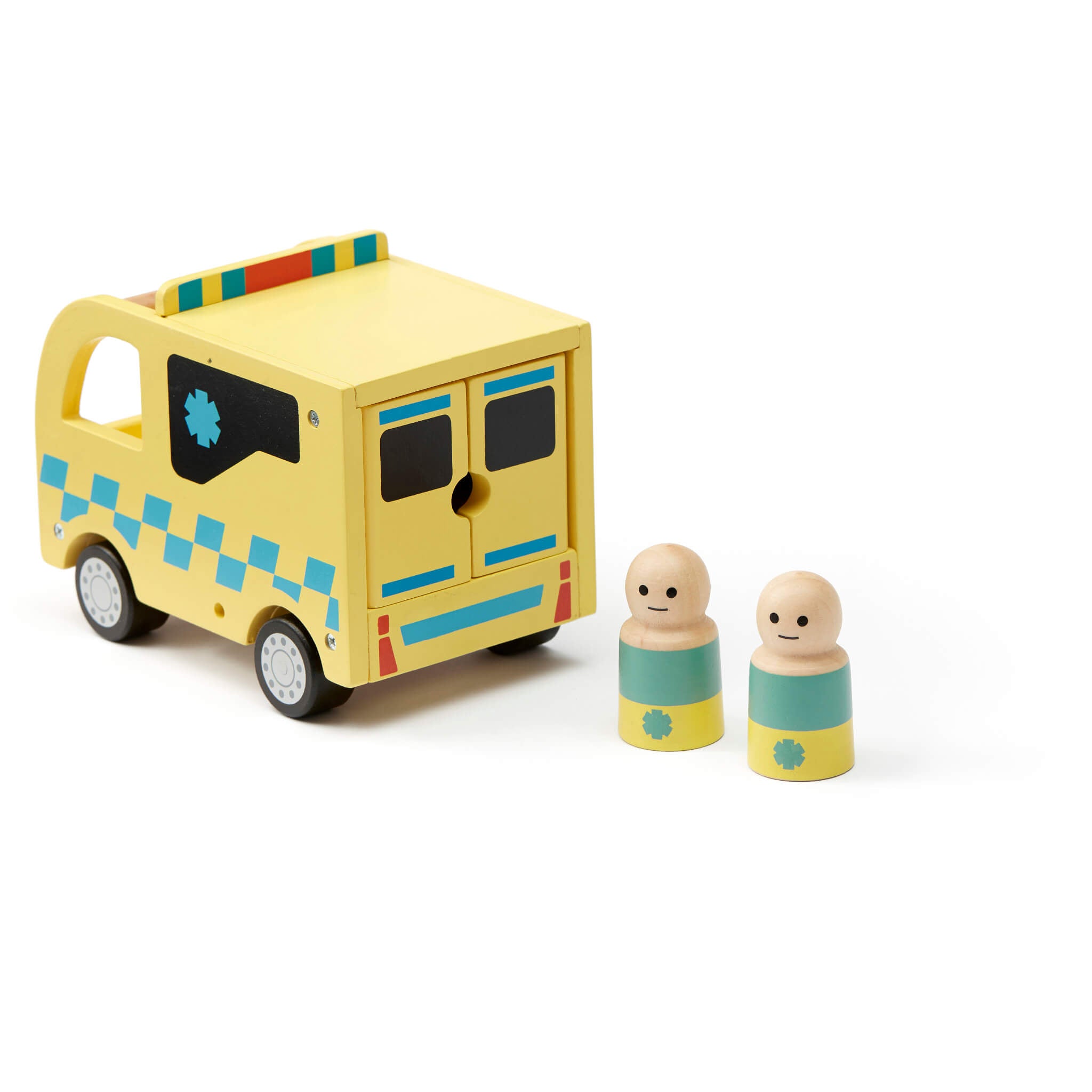 Kids Concept Wooden Ambulance