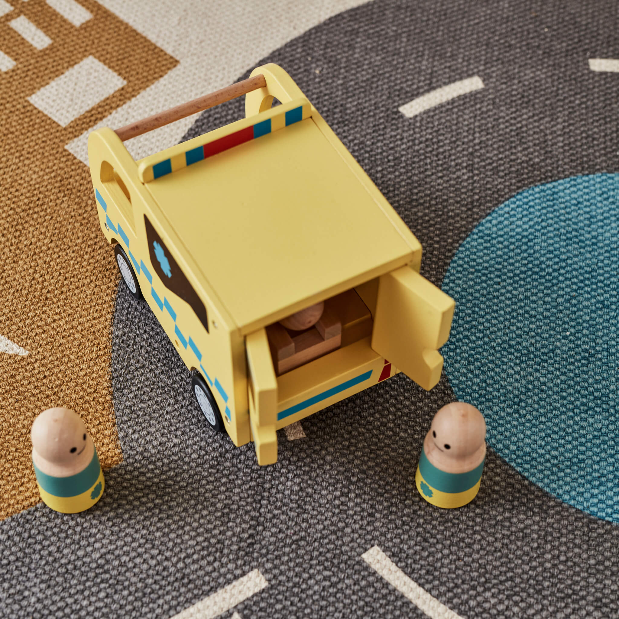 Kids Concept Wooden Ambulance
