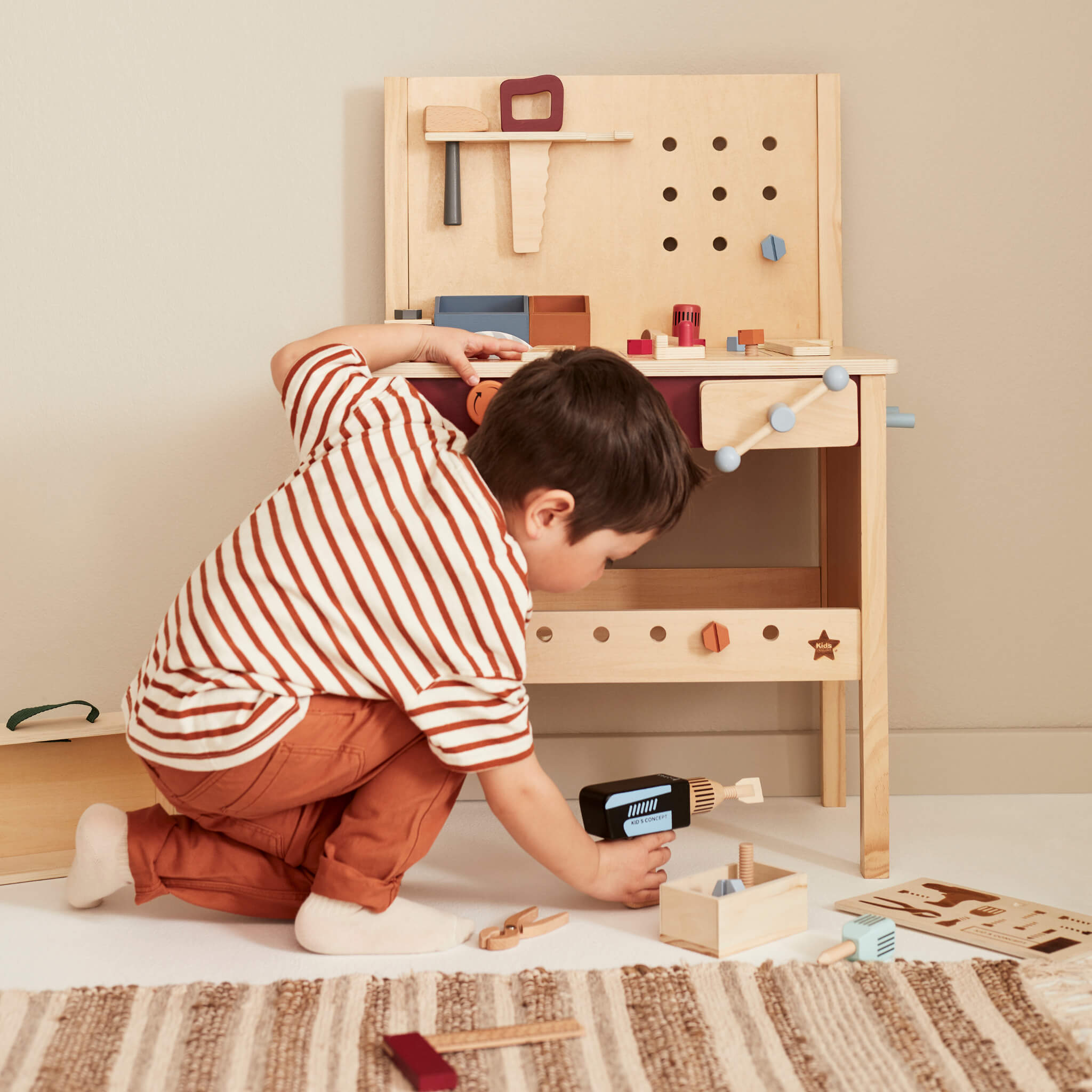 Kid Concept Wooden Tool Bench