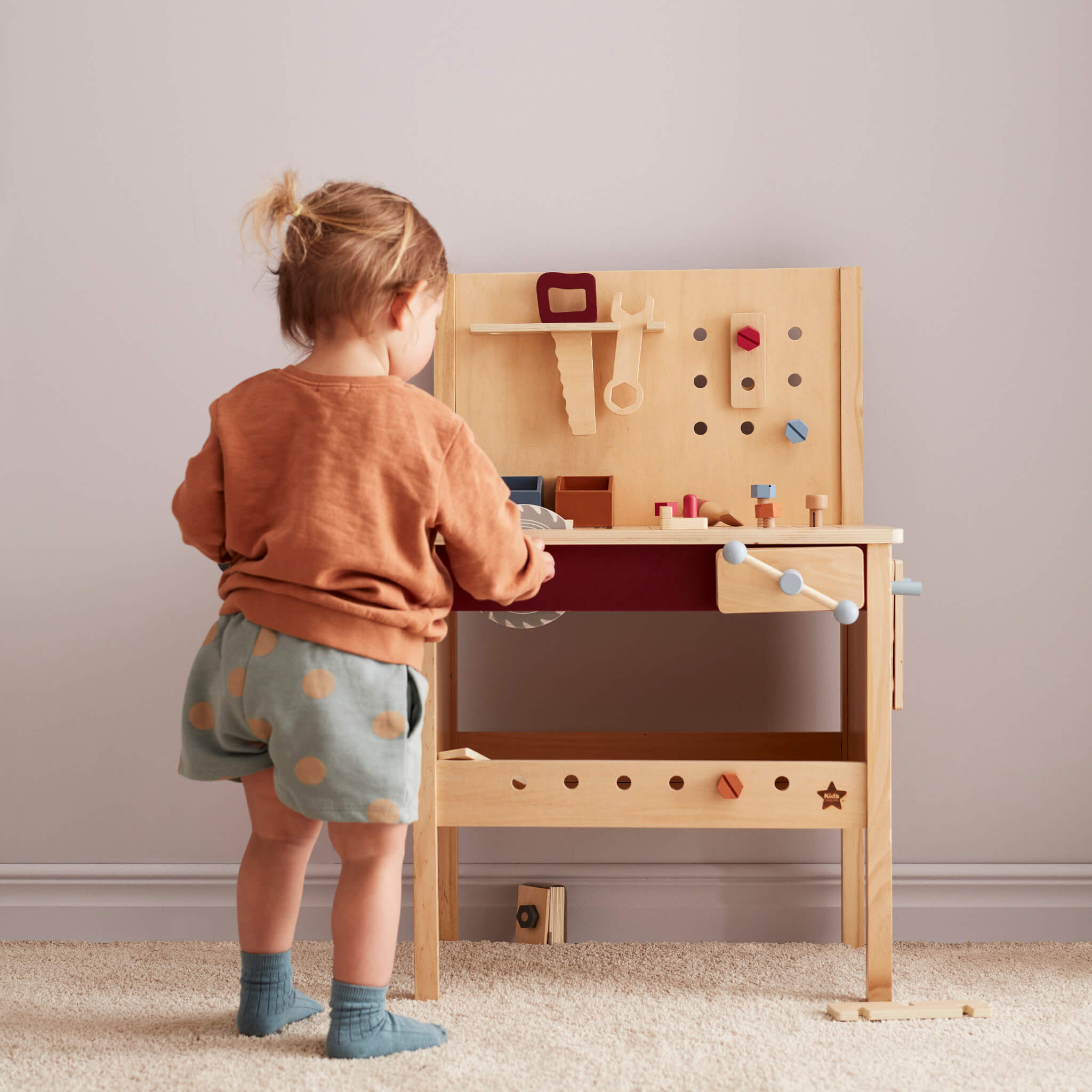 Kid Concept Wooden Tool Bench
