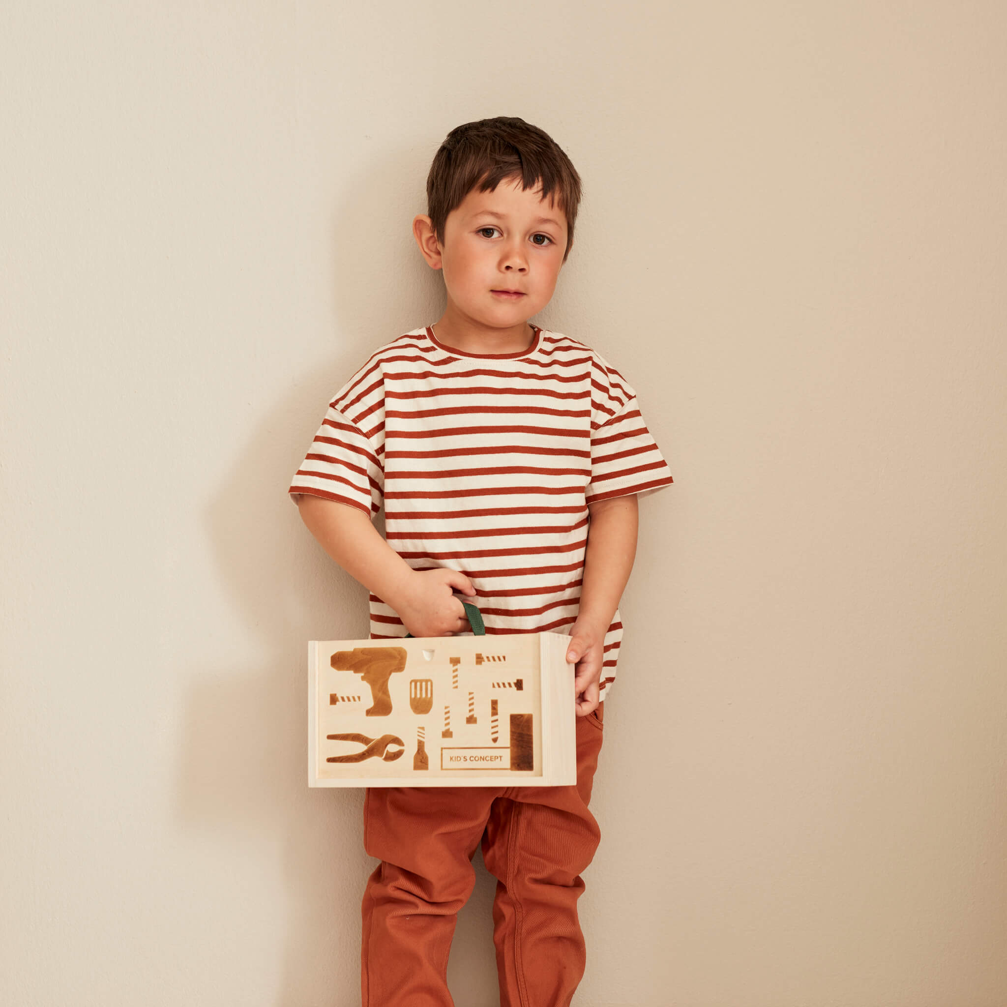 Kids Concept Wooden Tool Case