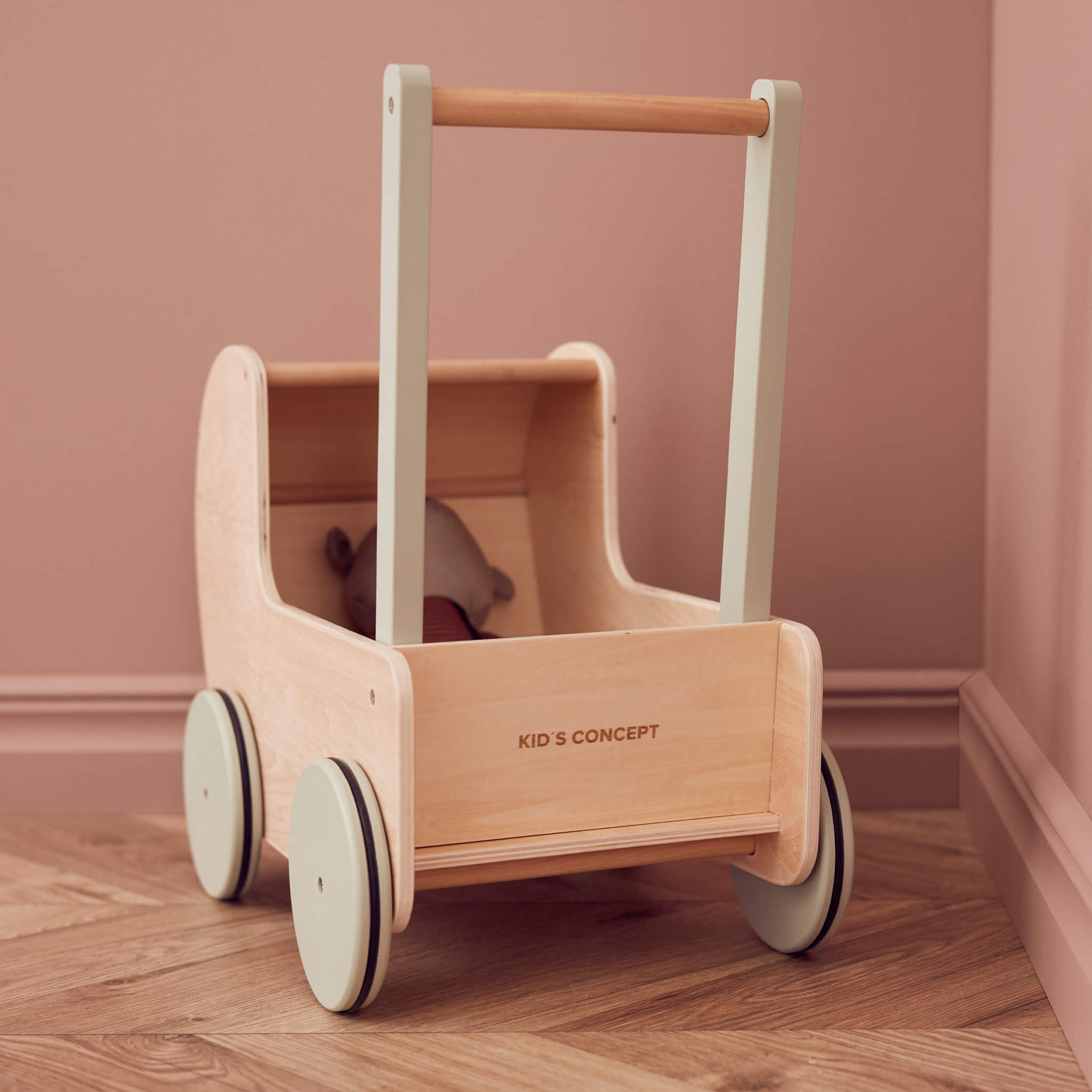 Kids Concept Wooden Dolls Pram