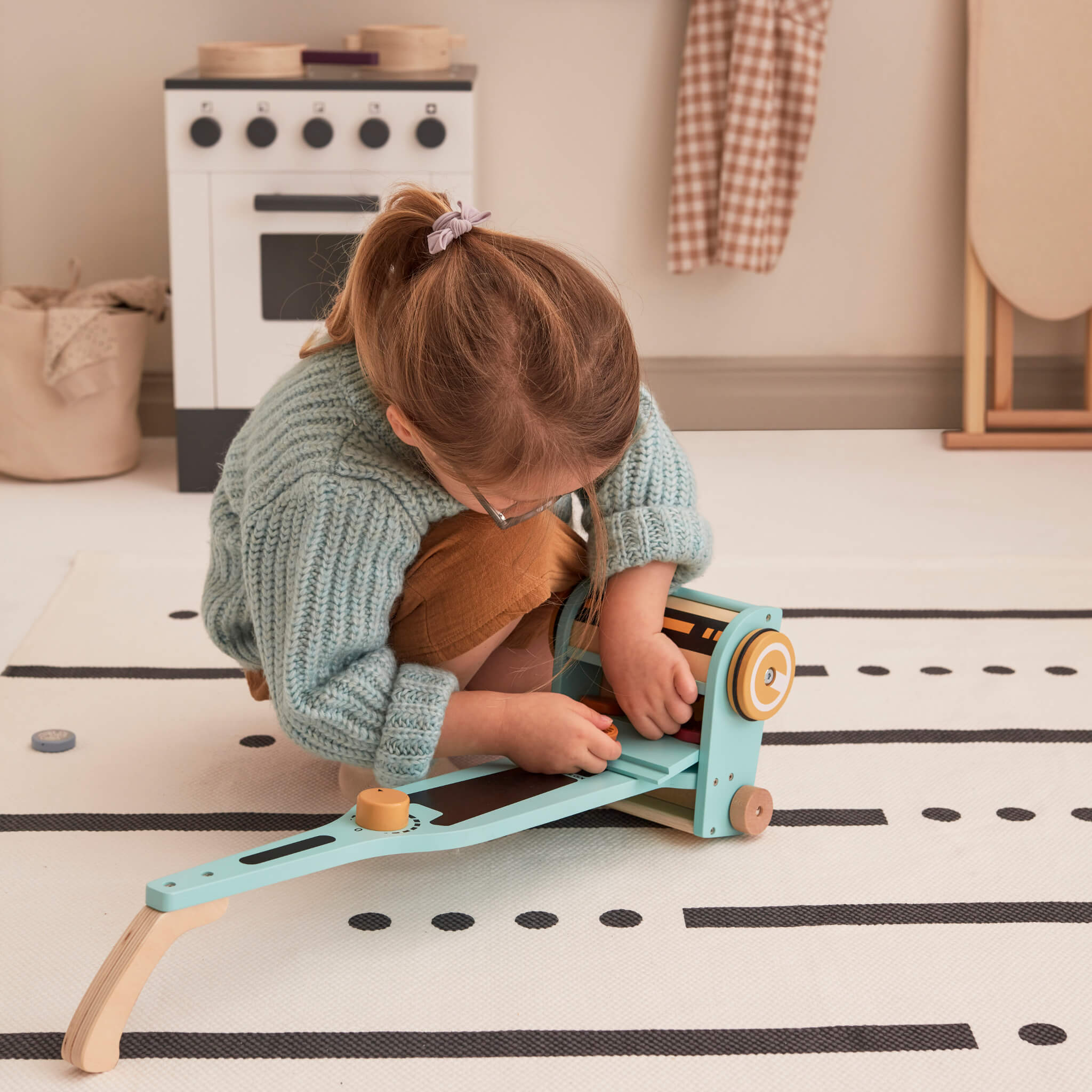 Wooden Kids Vacuum Cleaner