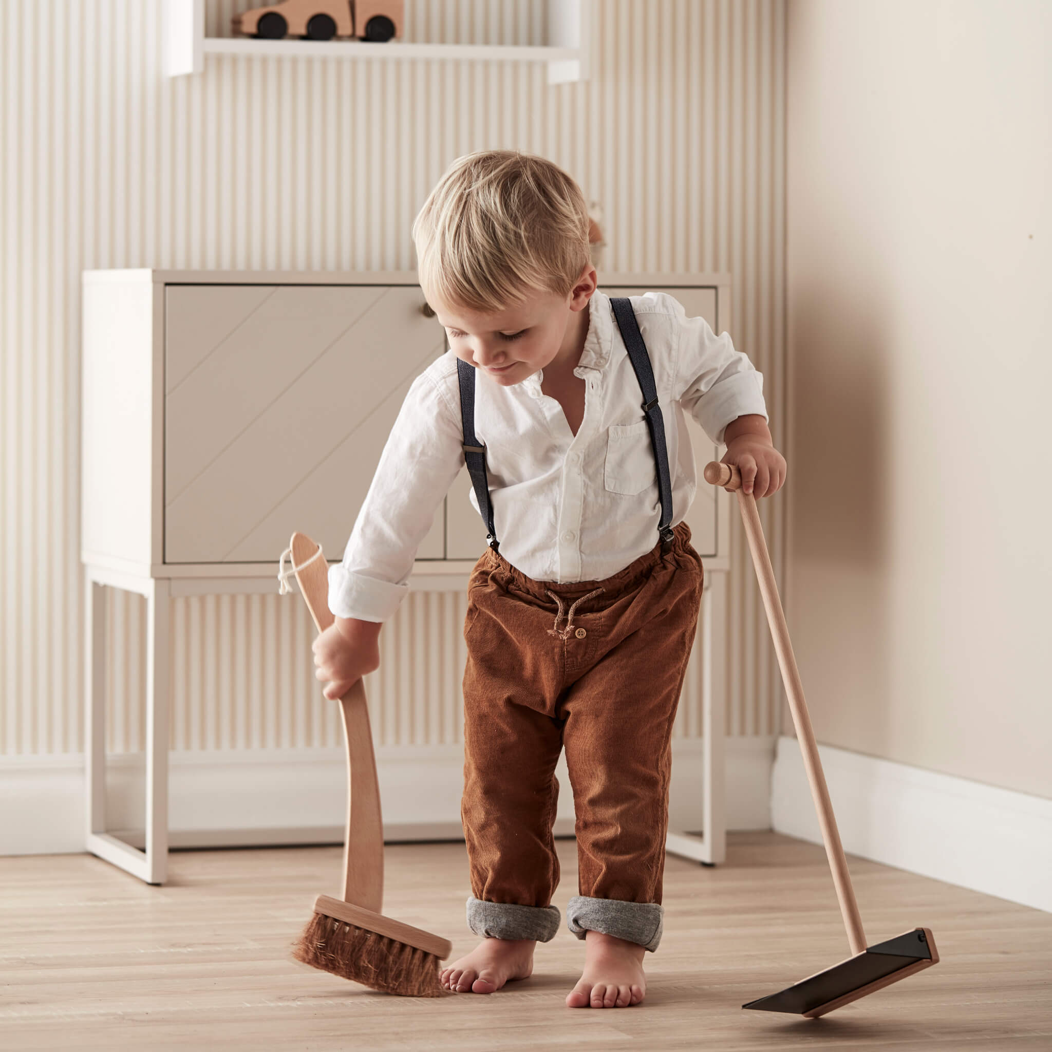Dust Pan & Brush