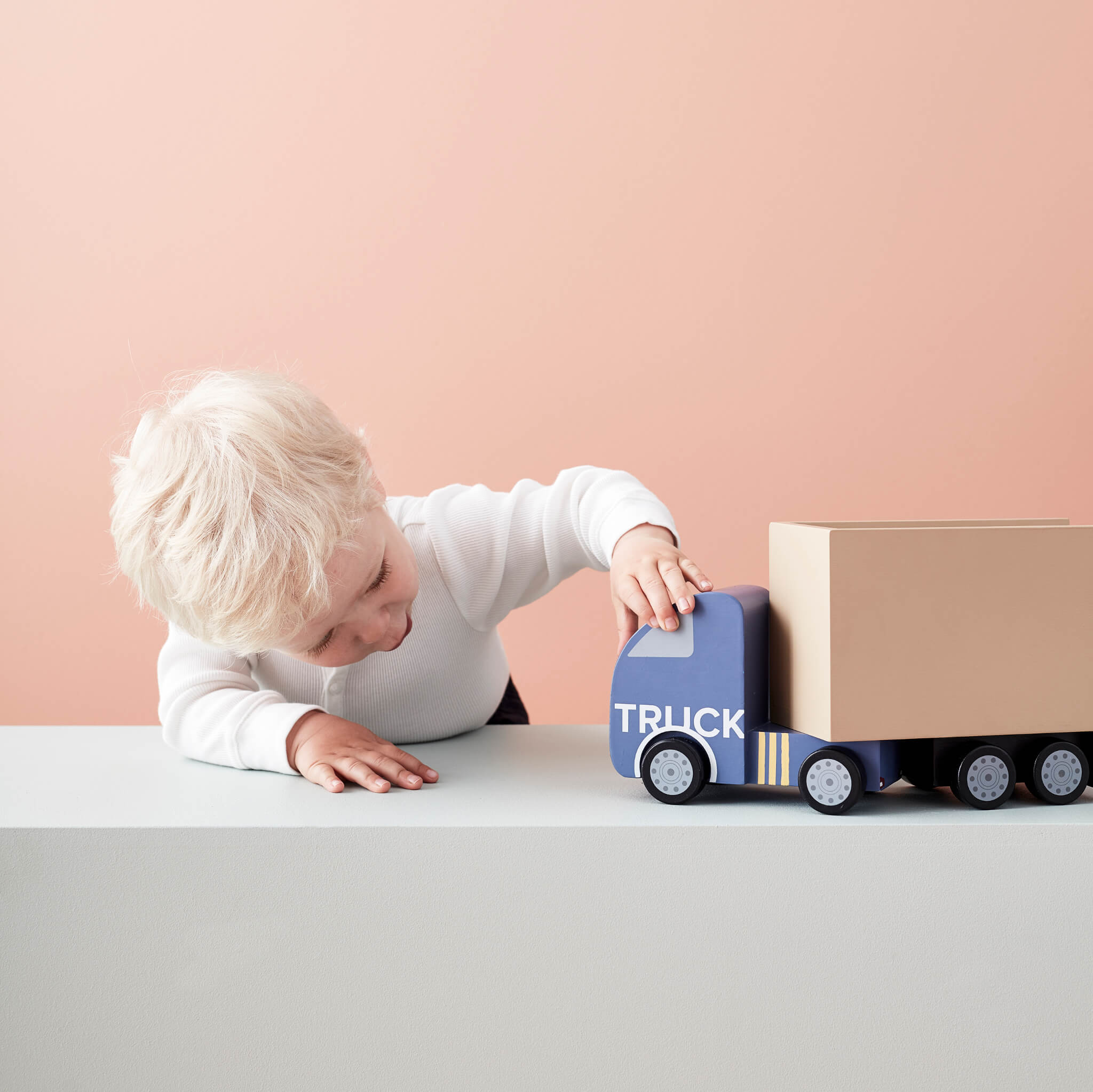 Kids Concept Wooden Truck Toy