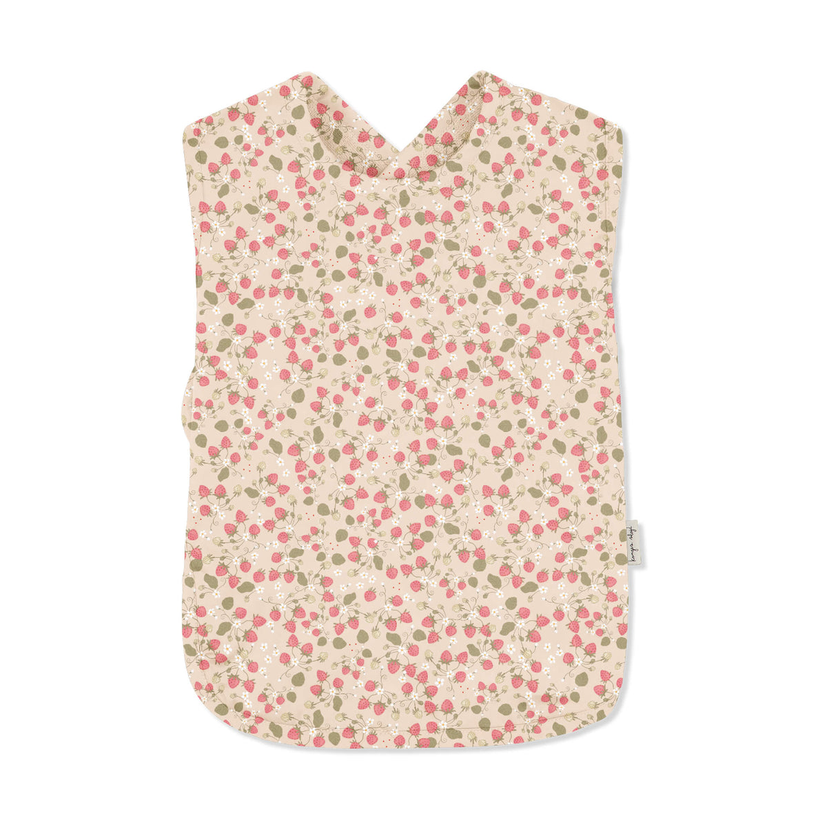 Konges Slojd Comea Big Bib in Strawberry Fields PrintKonges Slojd Comea Big Bib in Strawberry Fields Print