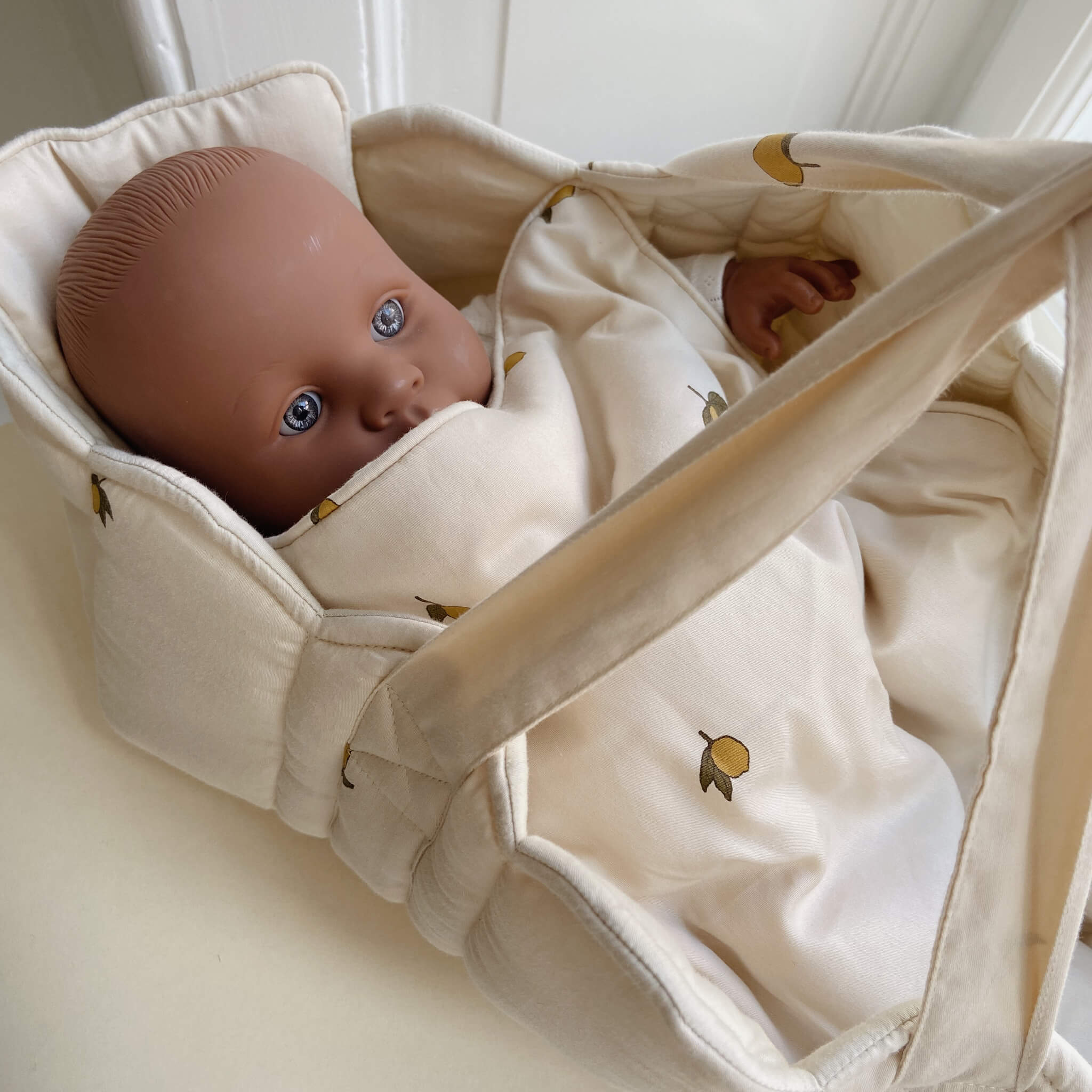 Konges Slojd Dolls Bedding in Lemon