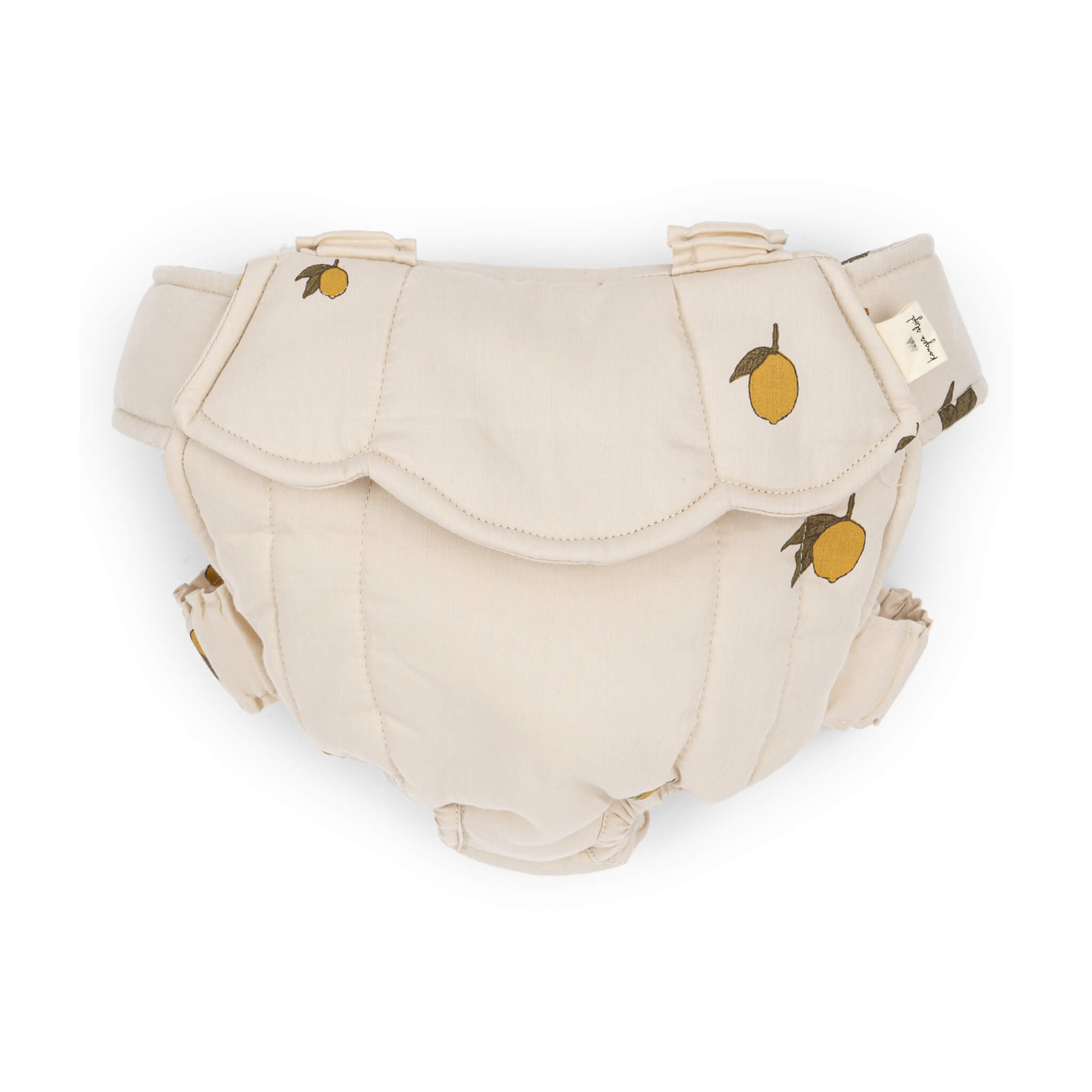 Konges Slojd Dolls Carrier in Lemon Print