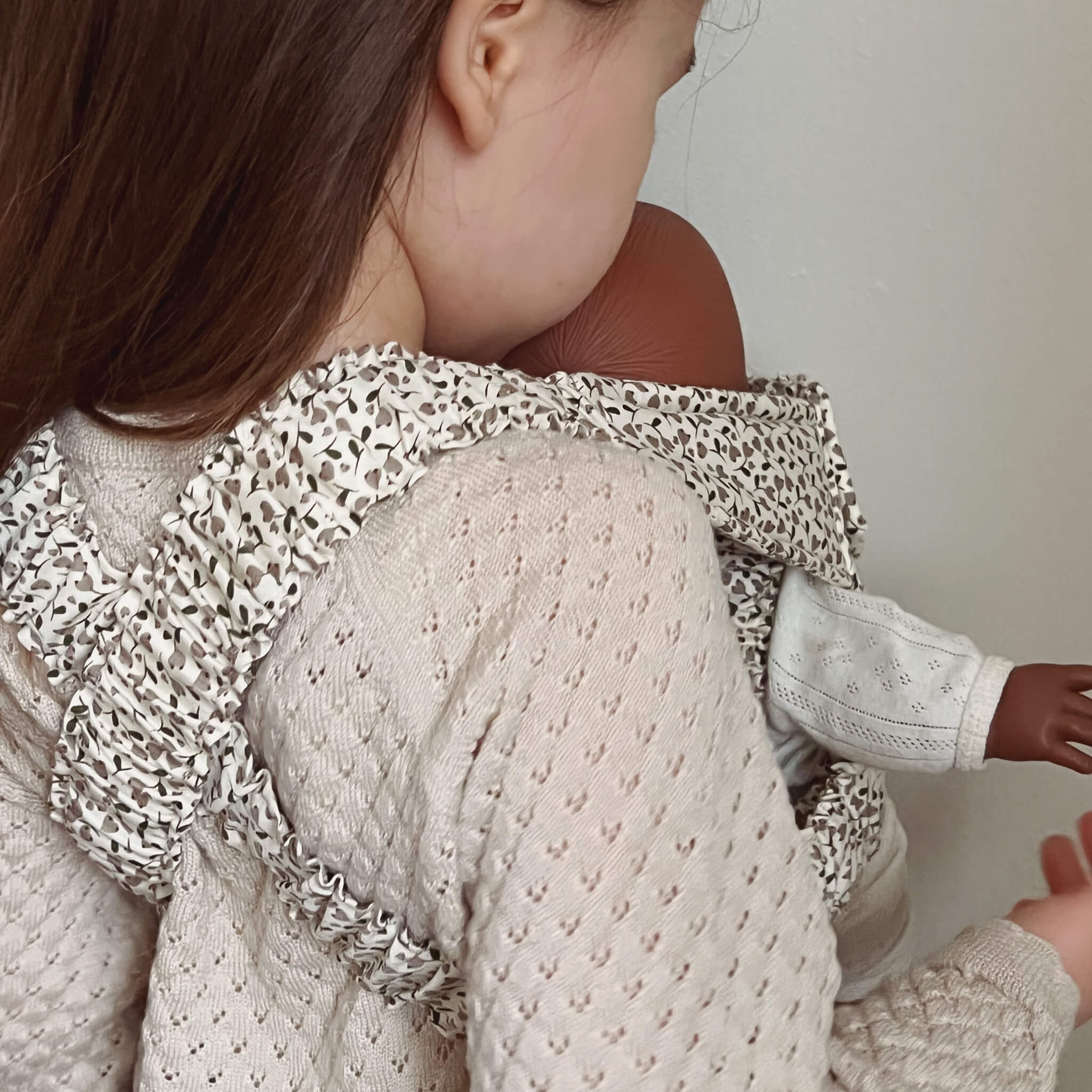 Konges Slojd Dolls Carrier in Milk Tank Print