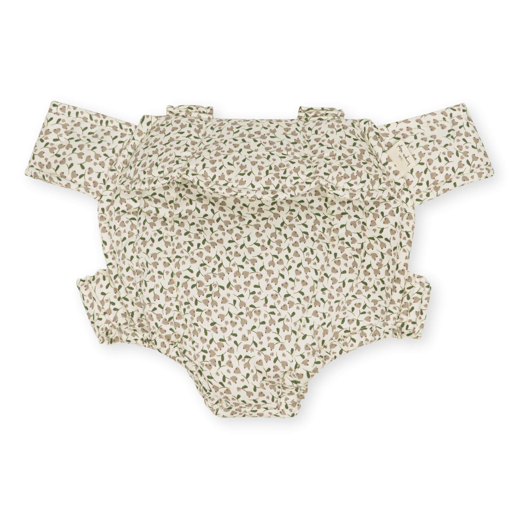 Konges Slojd Dolls Carrier in Milk Tank Print