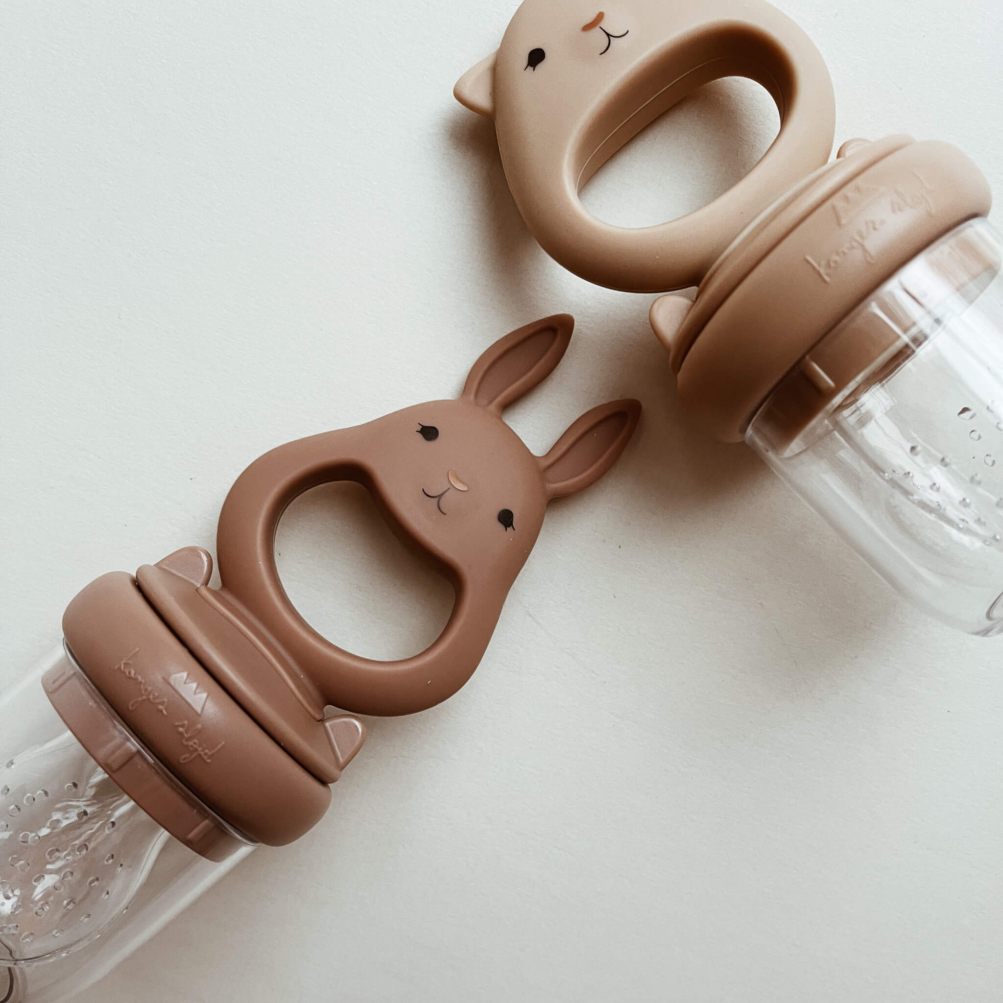 Silicone Fruit Feeding Pacifier - Bark/Shell (Pack of 2)