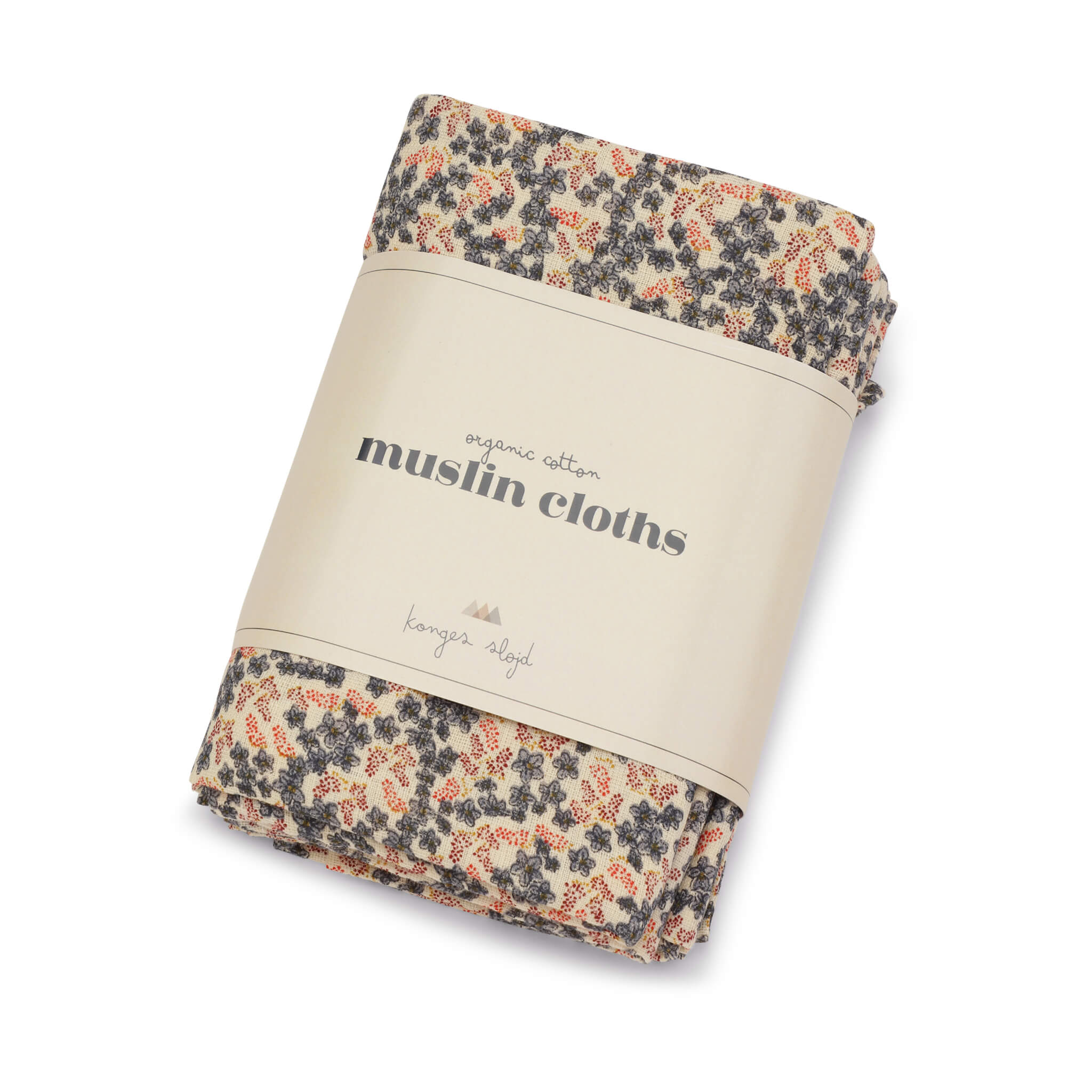 Konges Slojd Muslin Cloth - Champ Bleu (3 Pack)