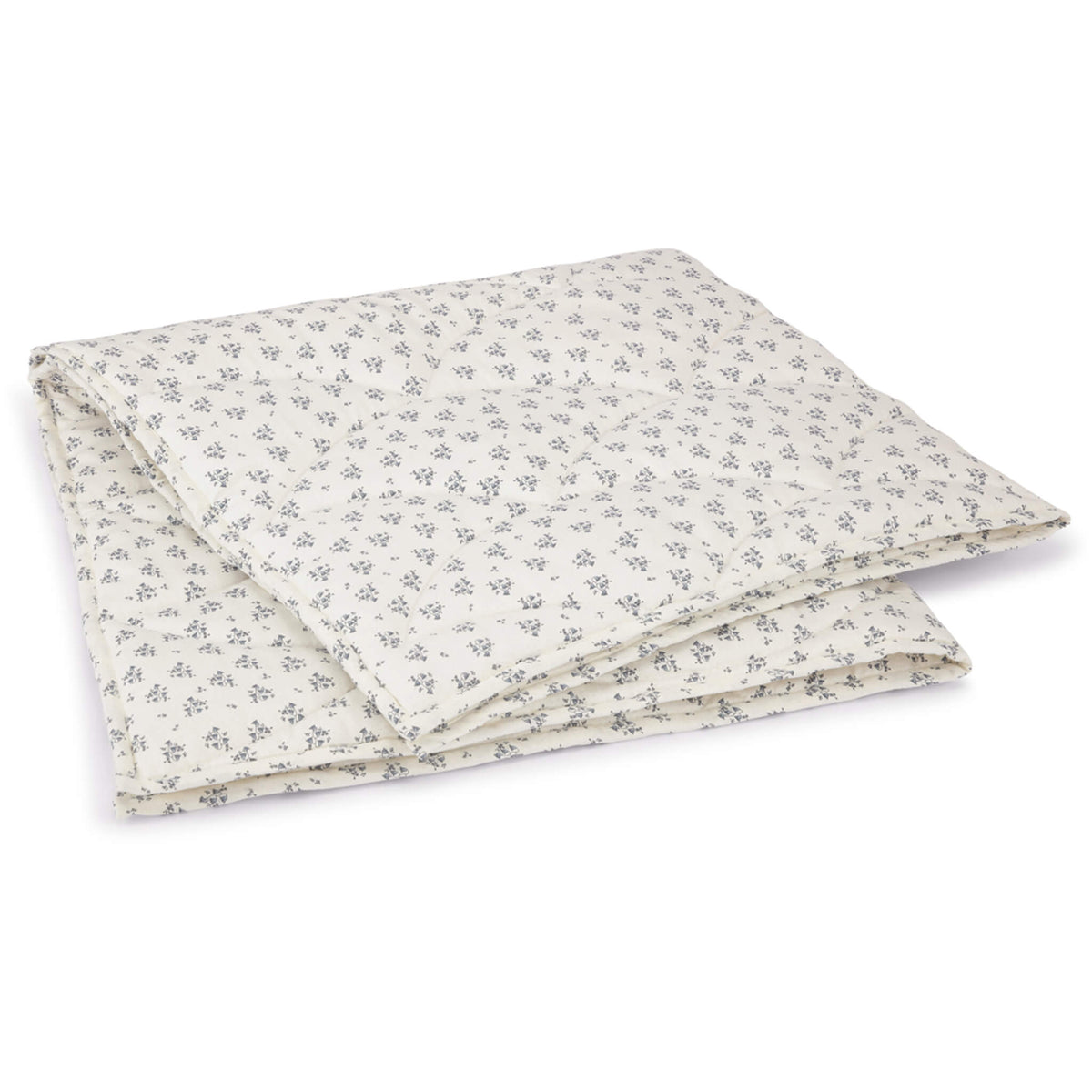 Konges Slojd Organic Cotton Baby Quilt in Clochette Blue