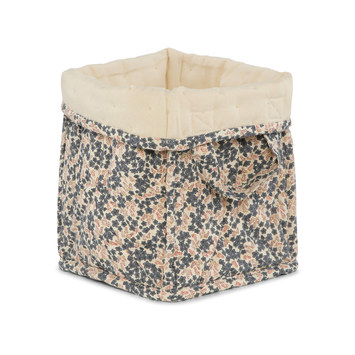 Konges Quilted Storage Basket Champ Bleu