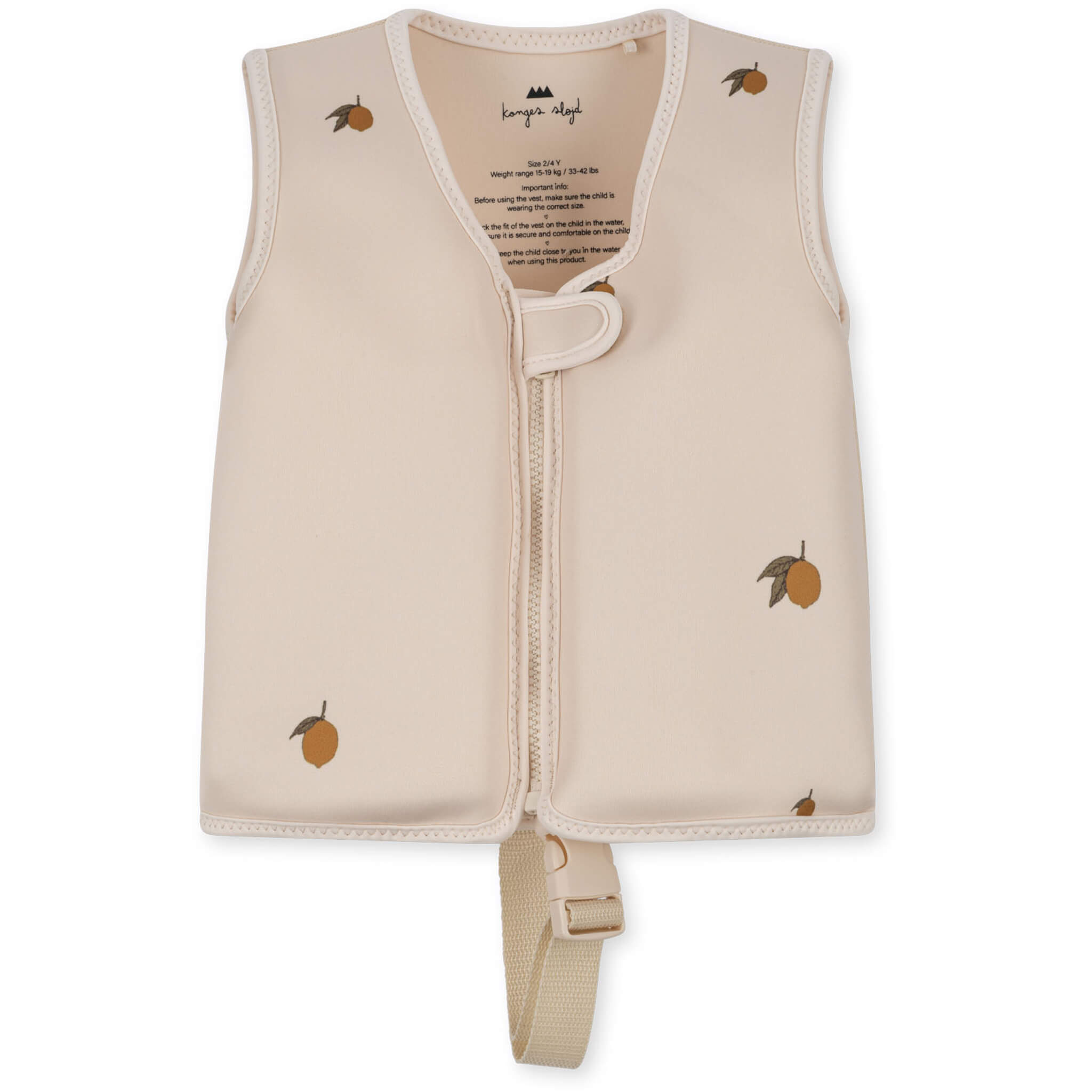Konges Slojd Swim Vest in Lemon