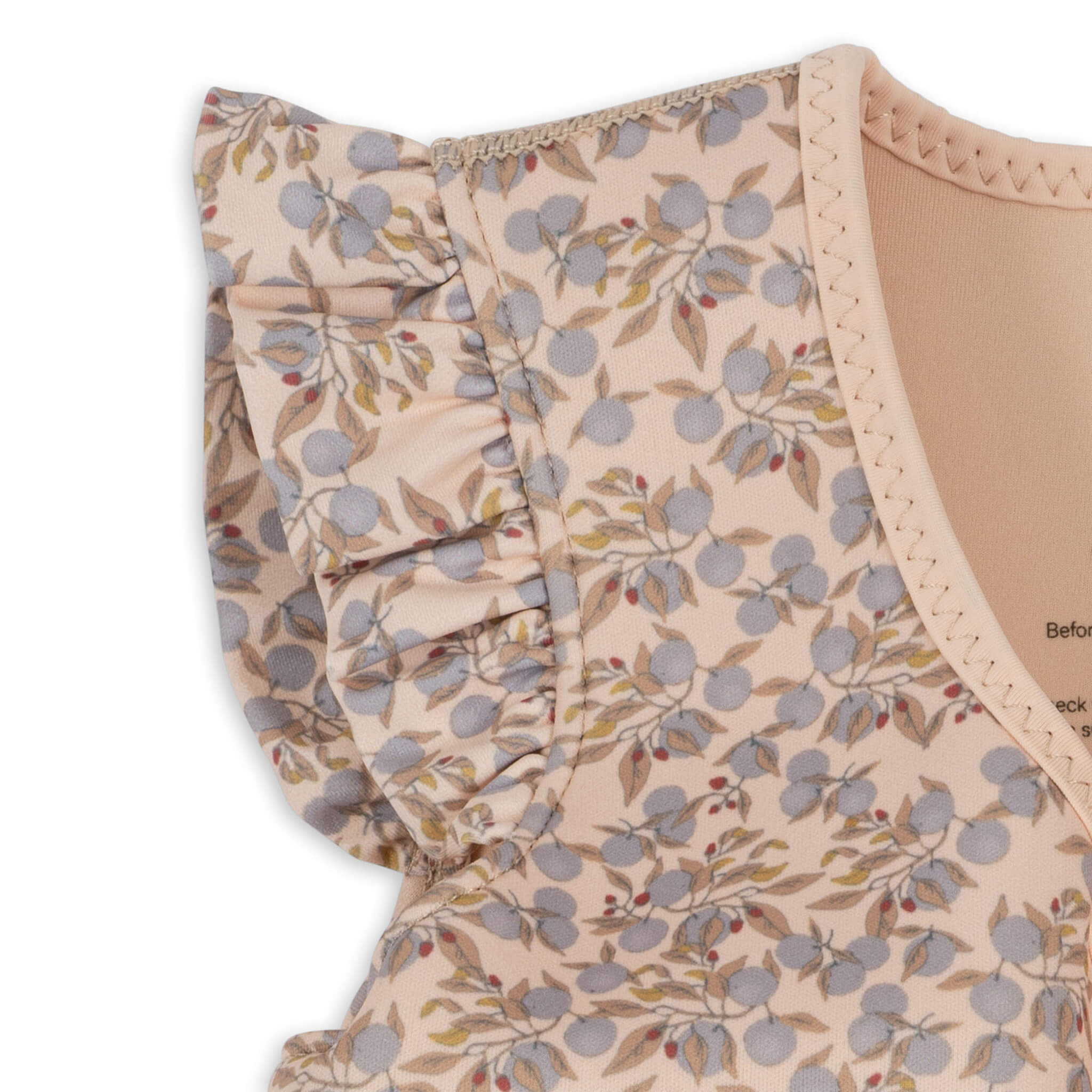 Konges Slojd Swim Vest in Orangery Blue