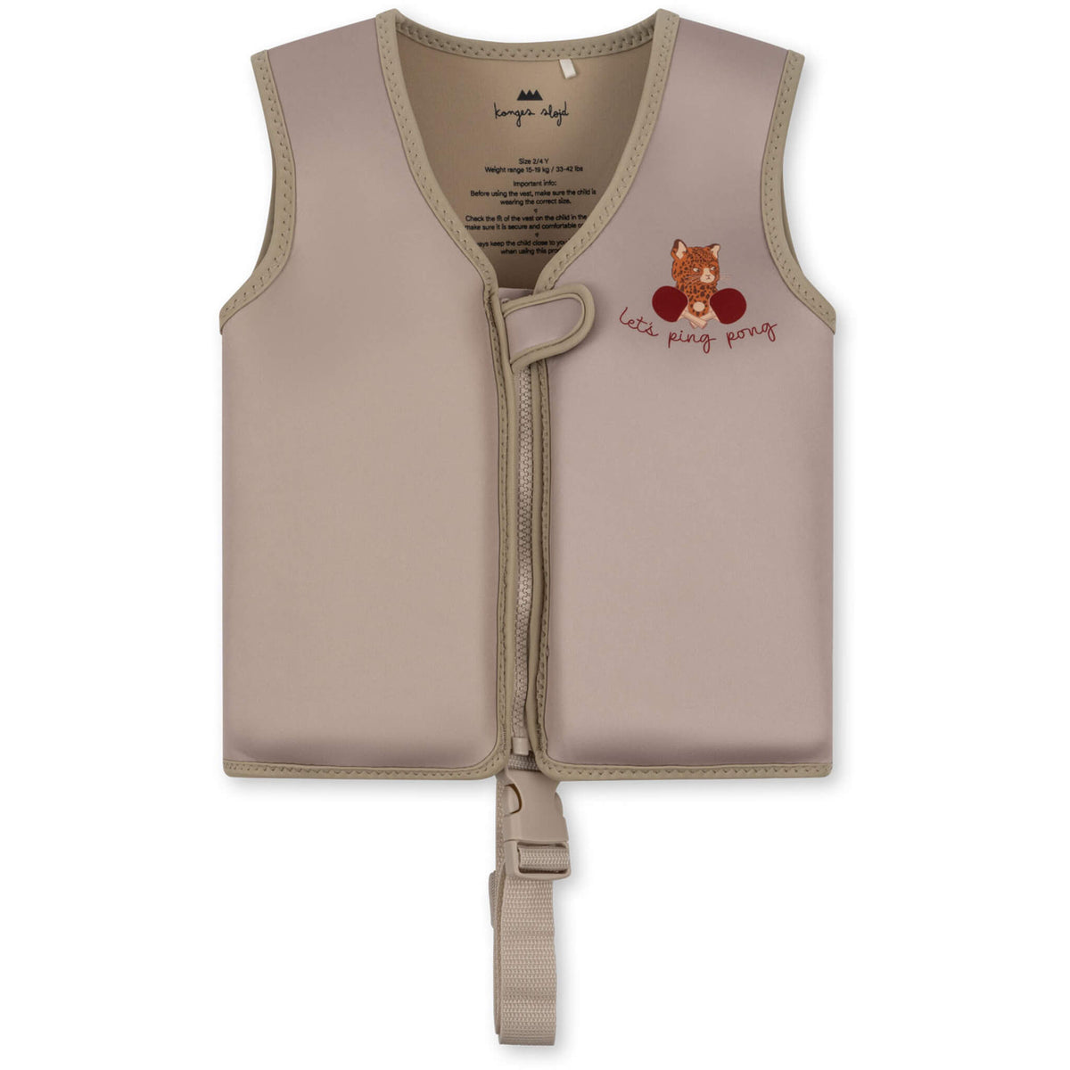 Konges Slojd Swim Vest in Ping Pong