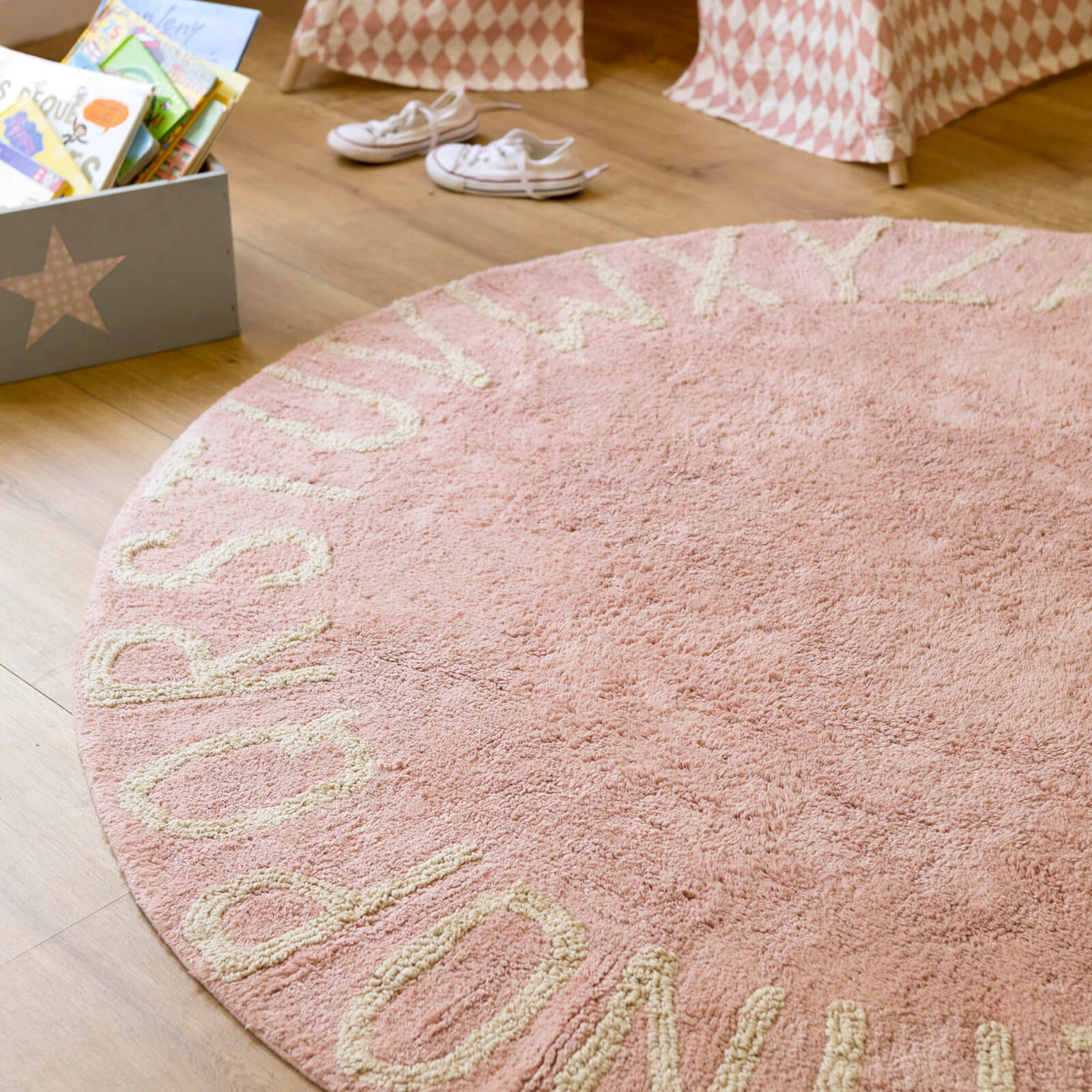 ABC Washable Rug - Vintage Nude