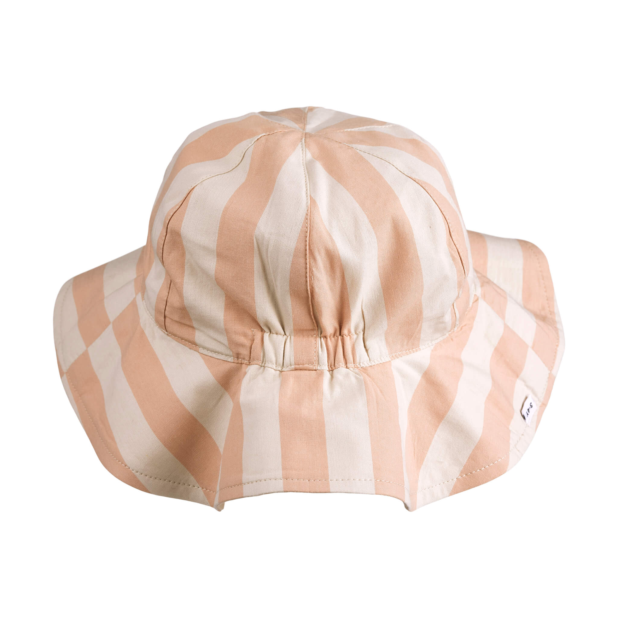 Amelia Reversible Sun Hat - Pale Tuscany/ Sandy Stripe (Various sizes)