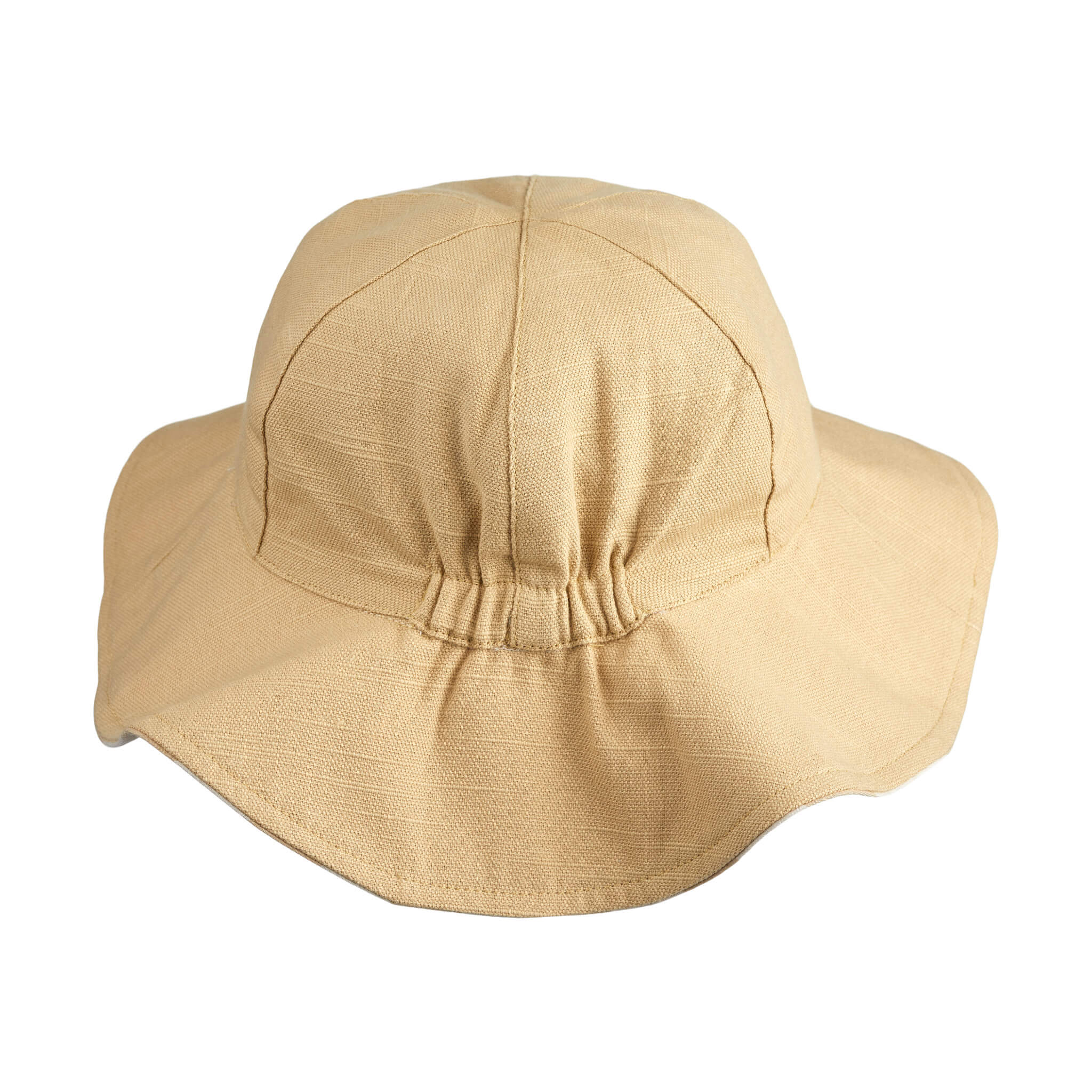 Amelia Reversible Sun Hat - Safari/ Sandy Stripe (Various sizes)