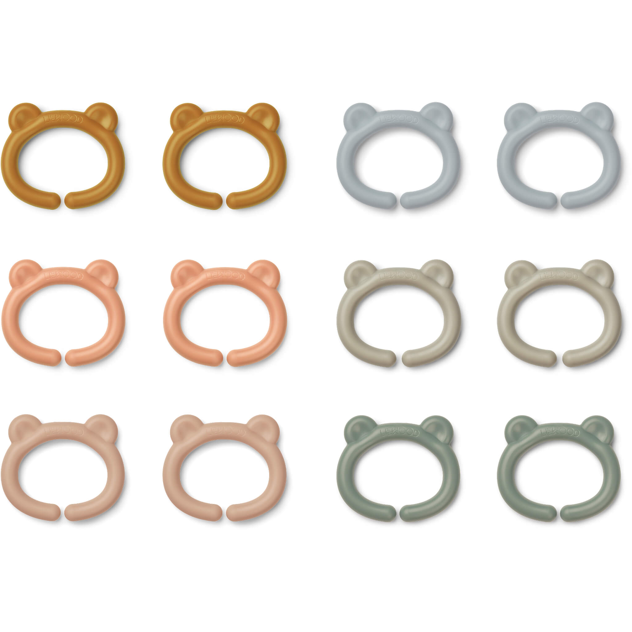 Liewood Benedict Multi Ring-Golden Caramel