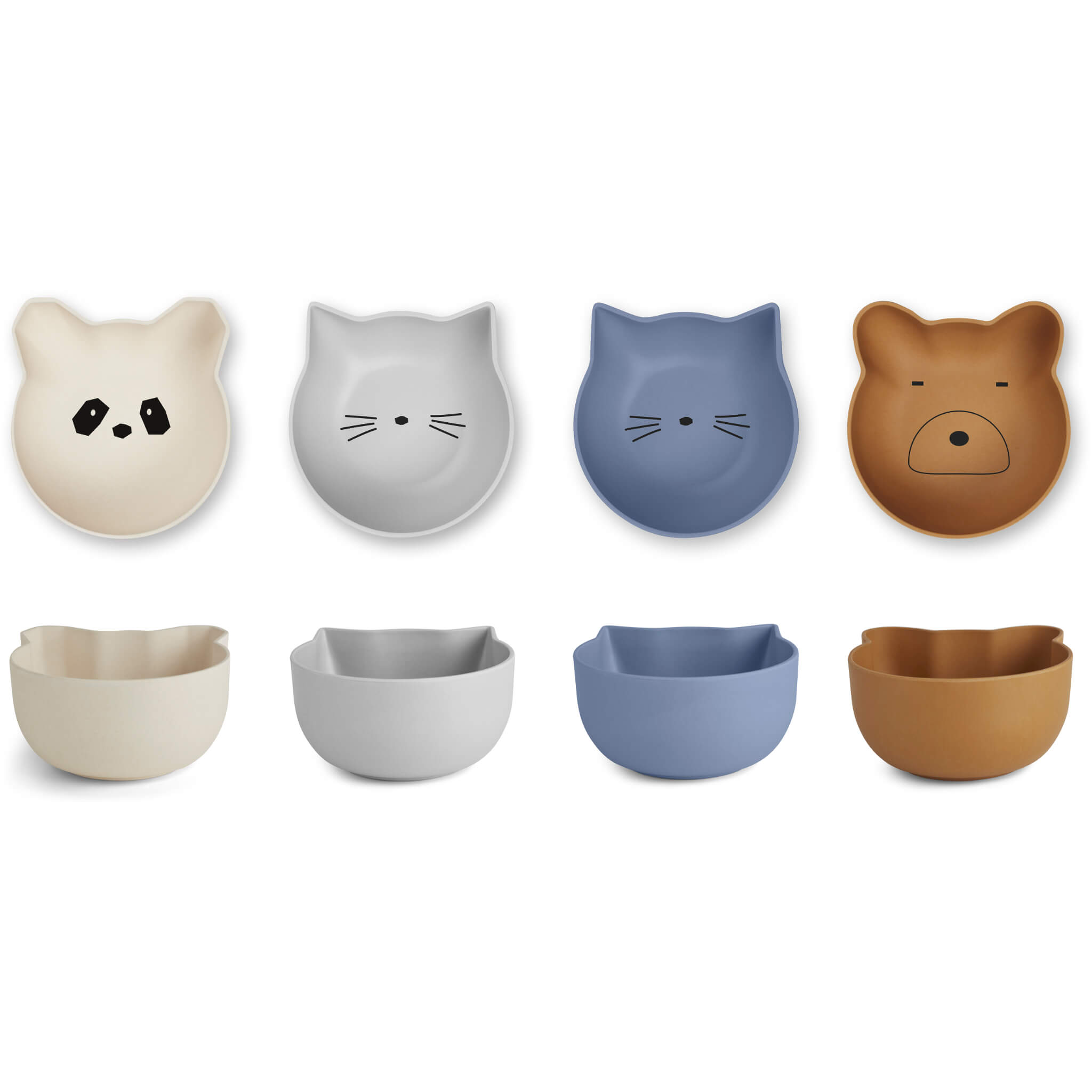 Fliz Snack Bowls (Set of 4) - Blue