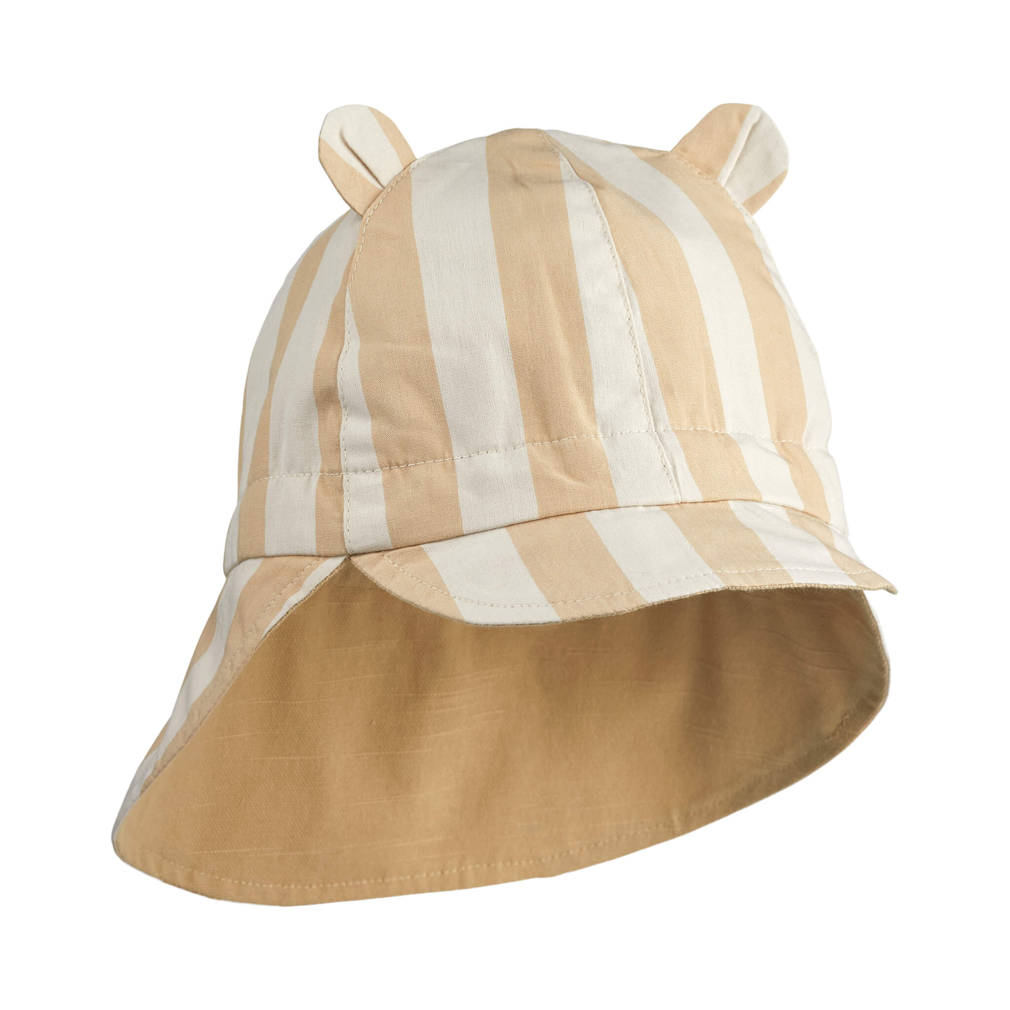 Gorm Reversible Sun Hat - Safari/ Sandy Stripe (Various sizes)