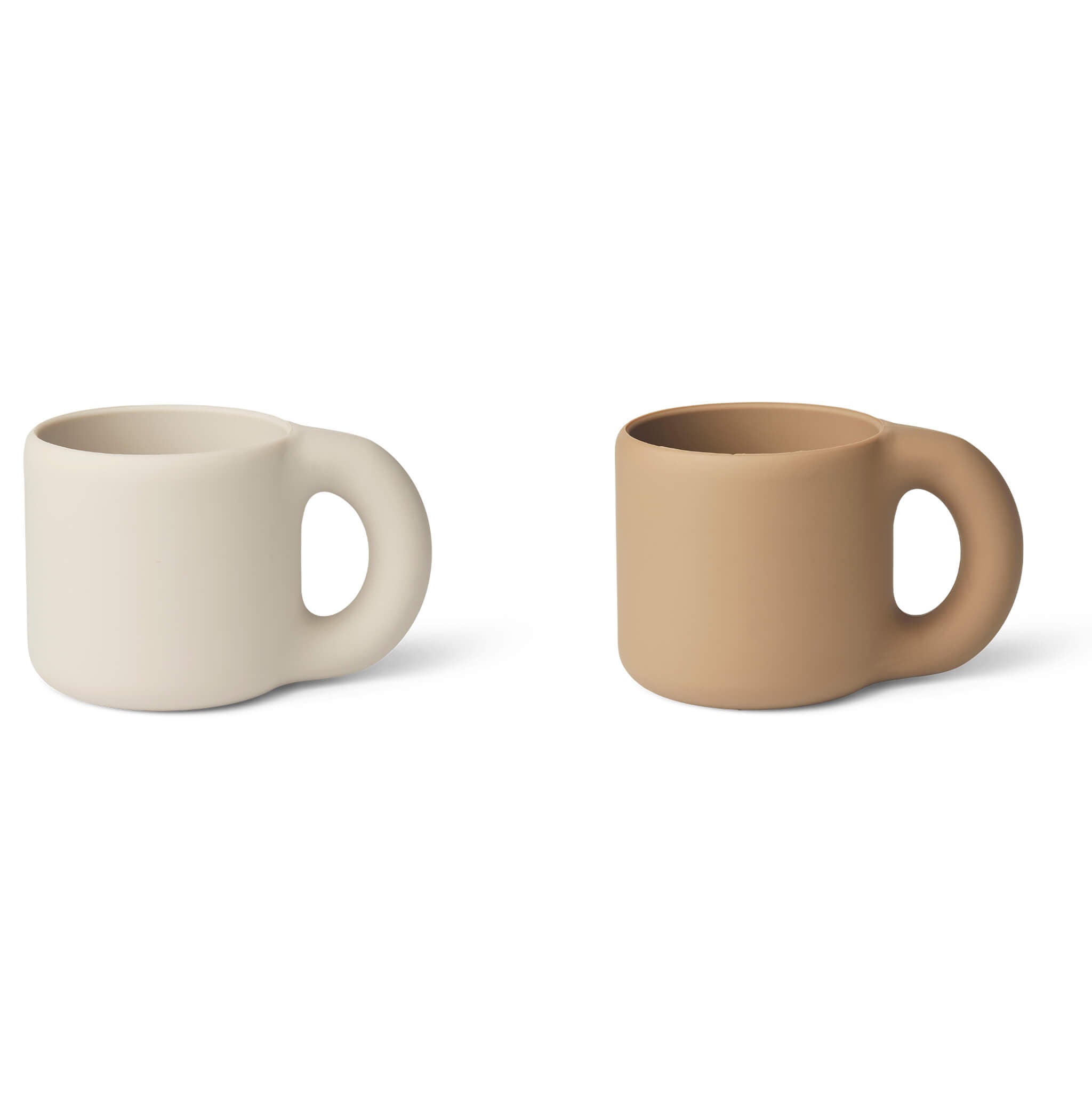 Liewood Kylie Cup in Sandy/Oat (2 Pack)