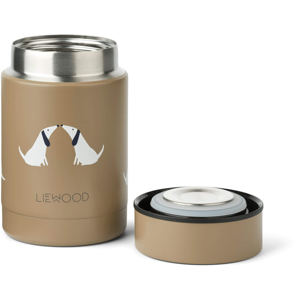 Liewood Nadja Food Jar - Dog/ Oat Mix