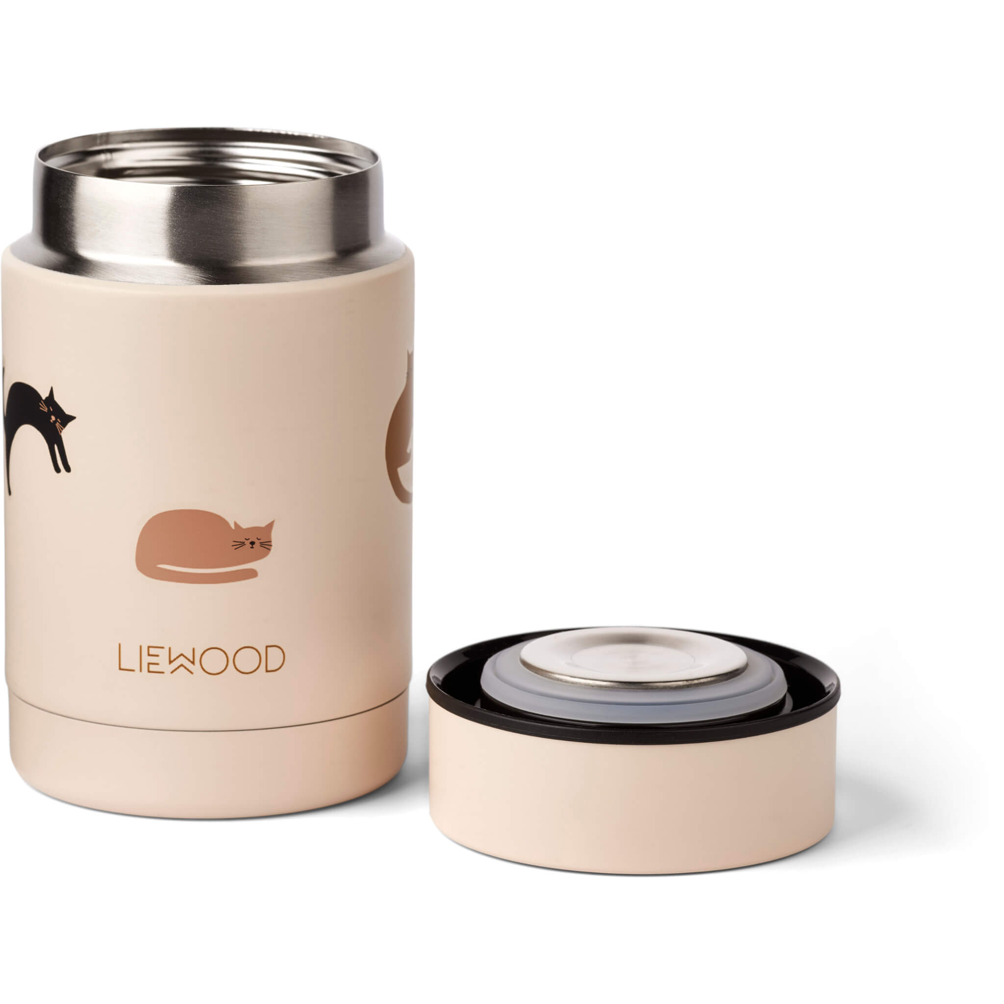 Liewood Nadja Food Jar - Miauw/Apple Blossom