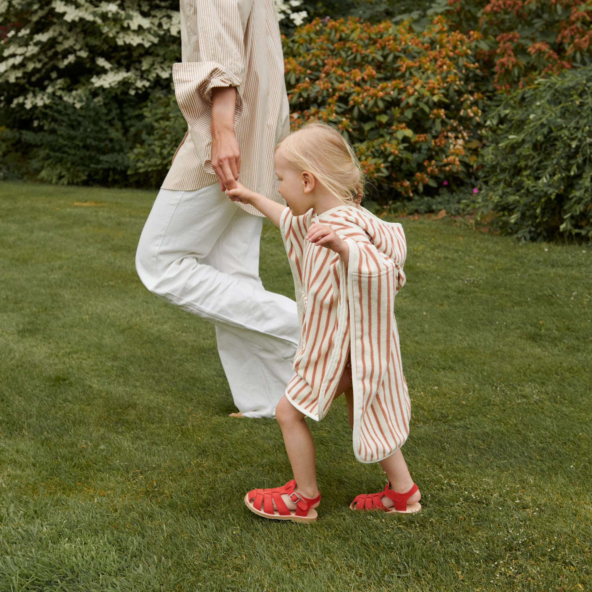 Liewood Paco Poncho - Peppermint Stripe