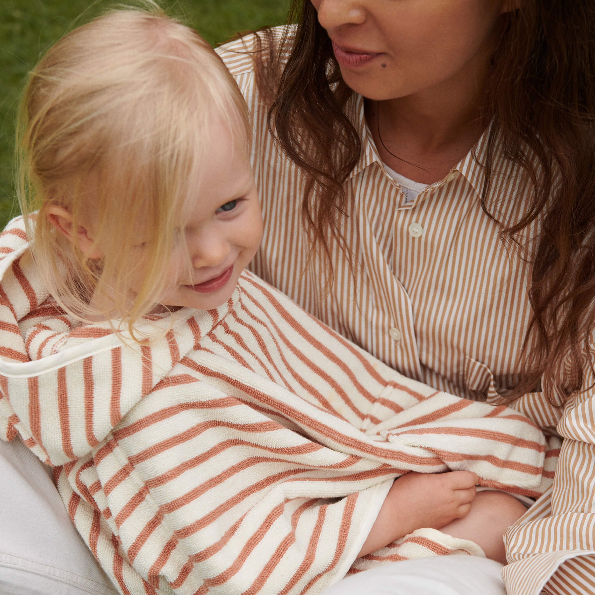 Liewood Paco Poncho - Peppermint Stripe