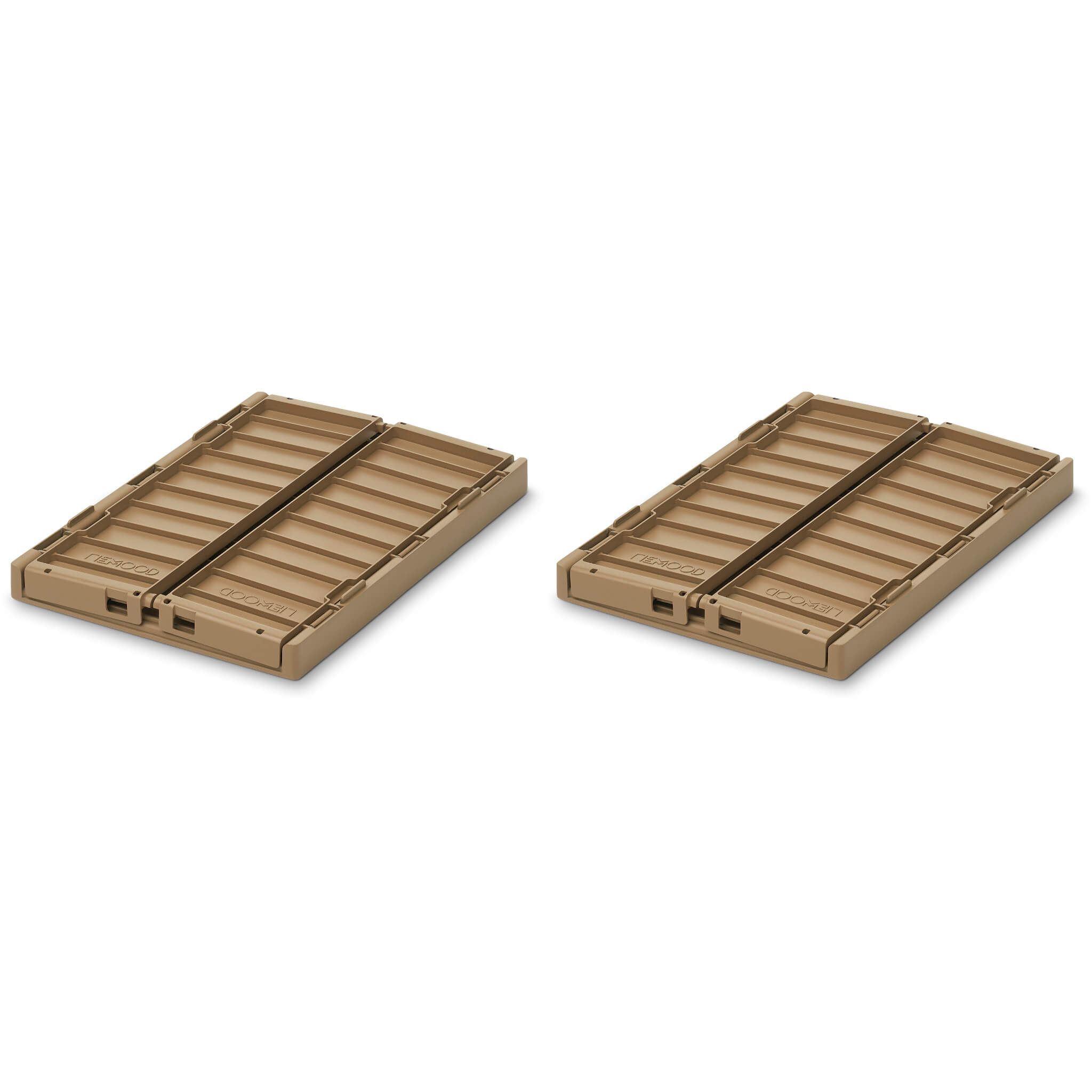 Weston Storage Folding Box - Oat - Small (2 pack)