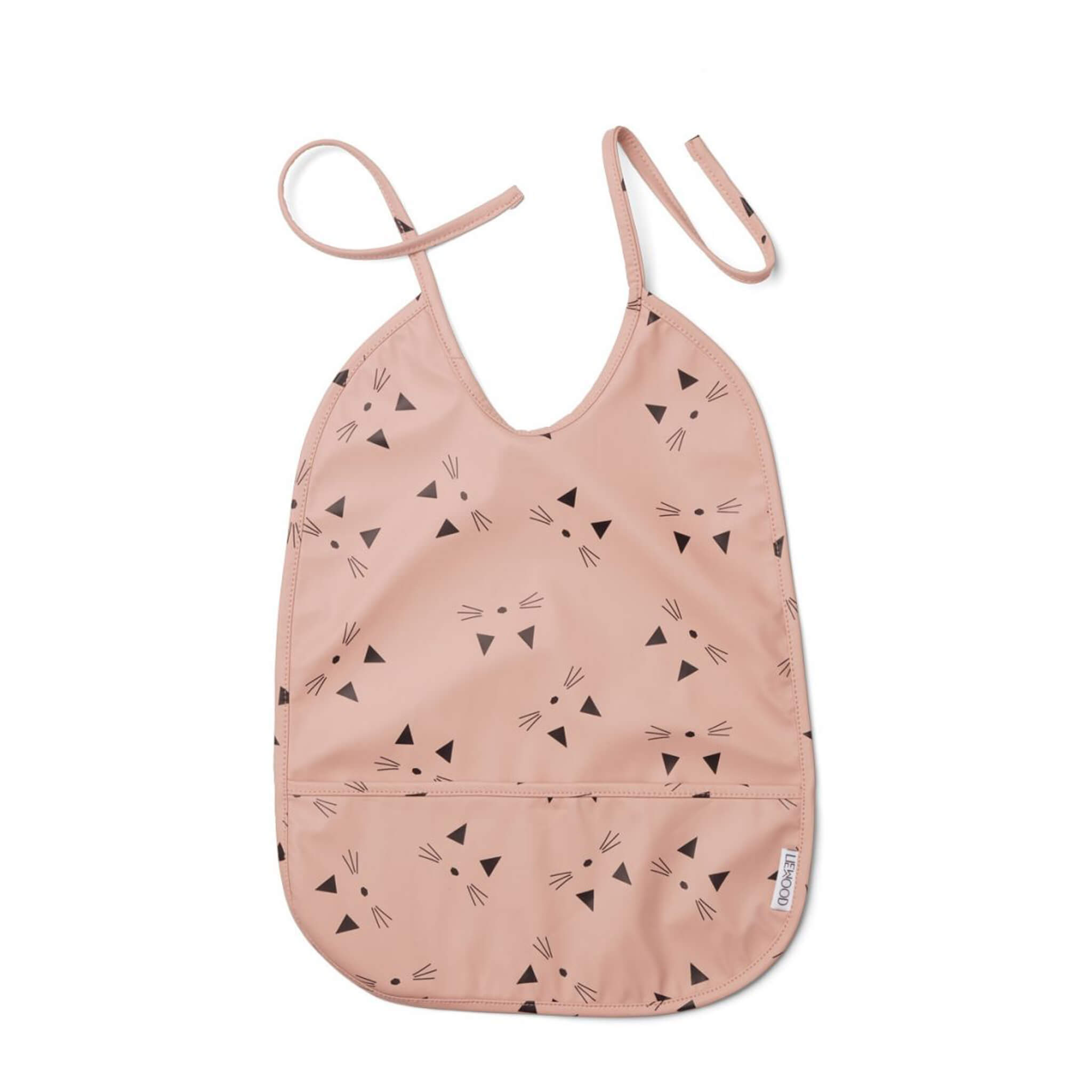 Lai Bib - Cat Rose