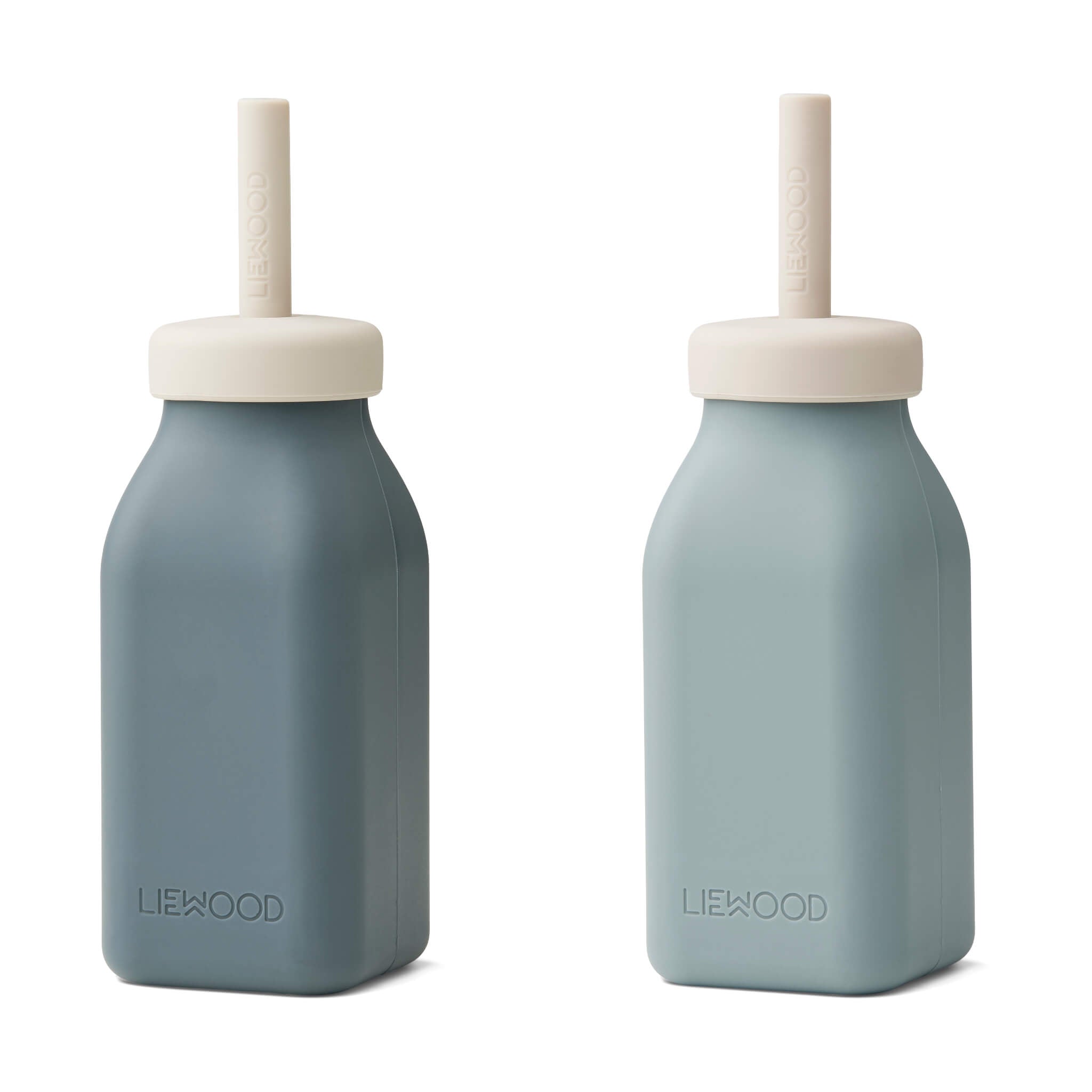 Erika Milkshake Bottle - Blue (2 pack)