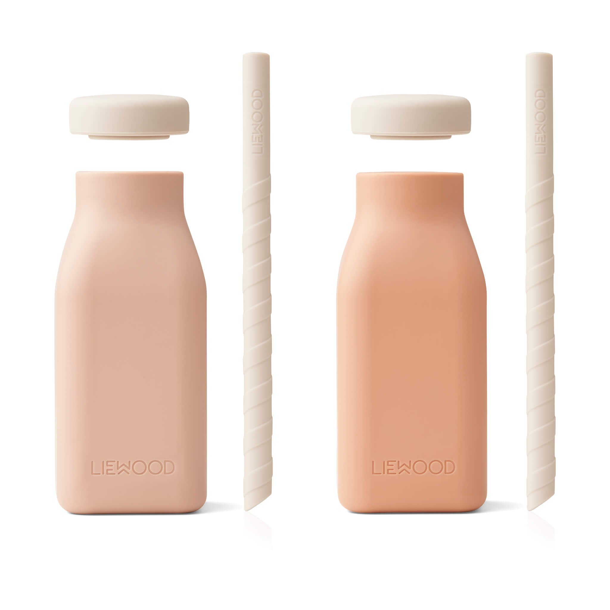 Erika Milkshake Bottle - Rose (2 pack)