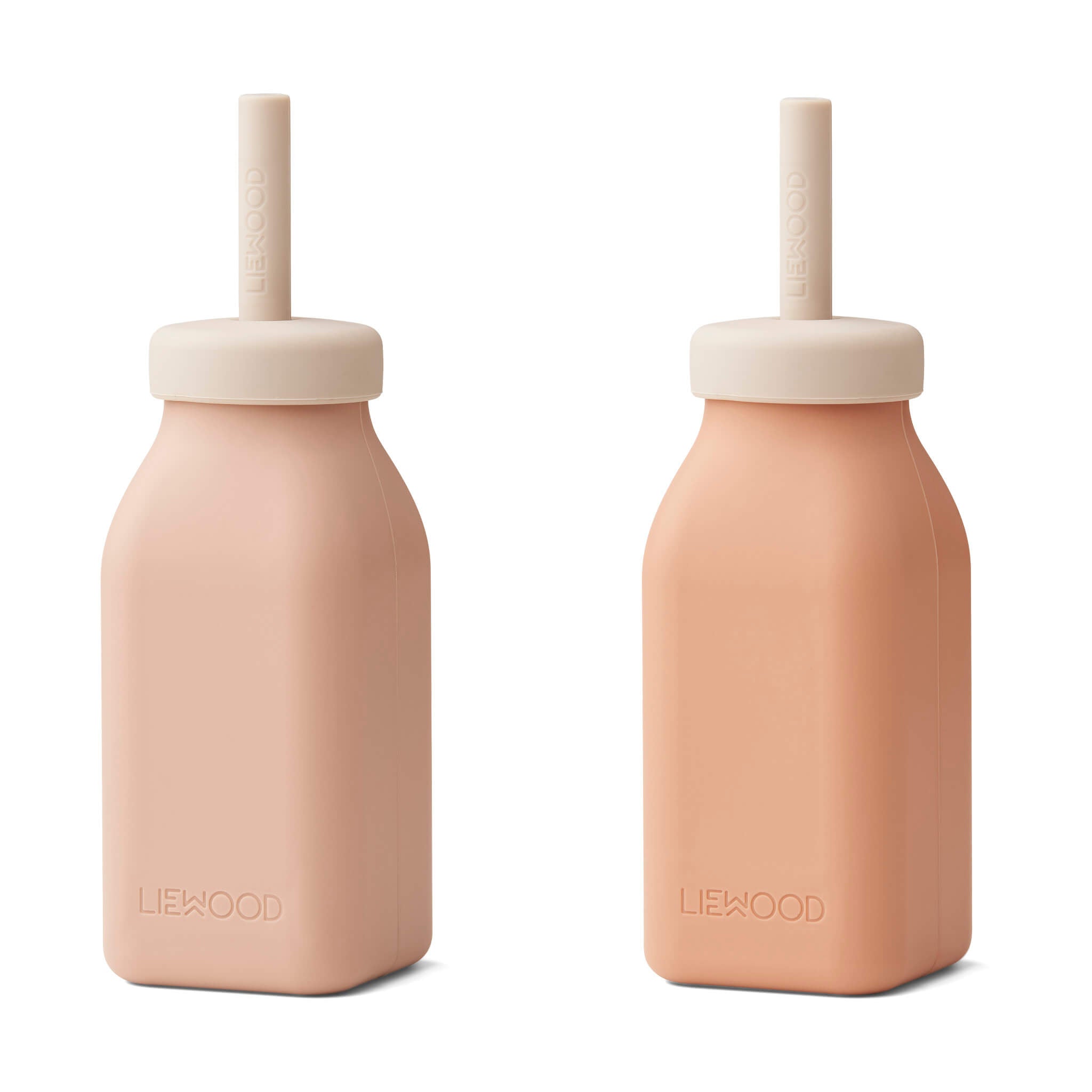Erika Milkshake Bottle - Rose (2 pack)
