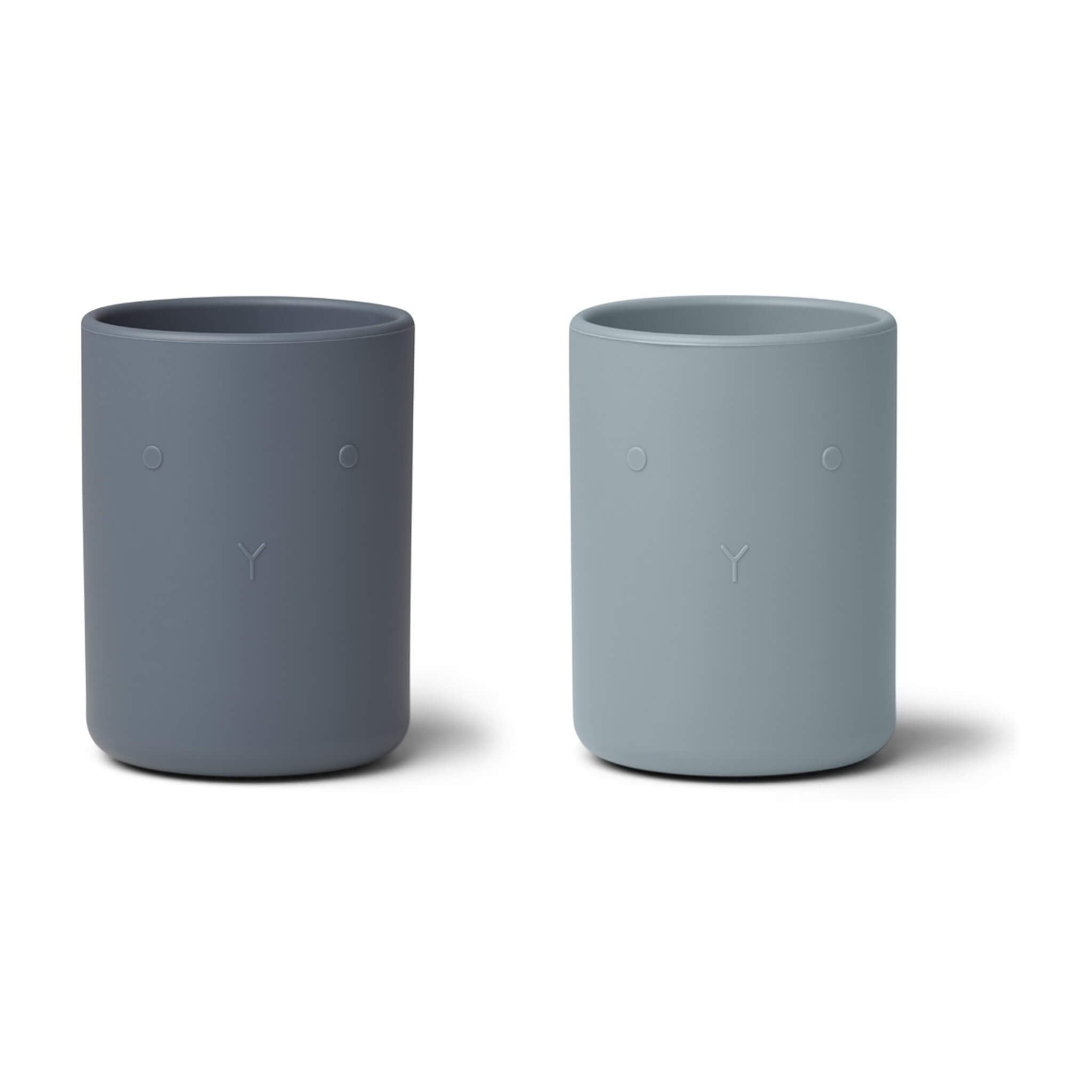 Silicone Cups - Blue Mix (Pack of 2)