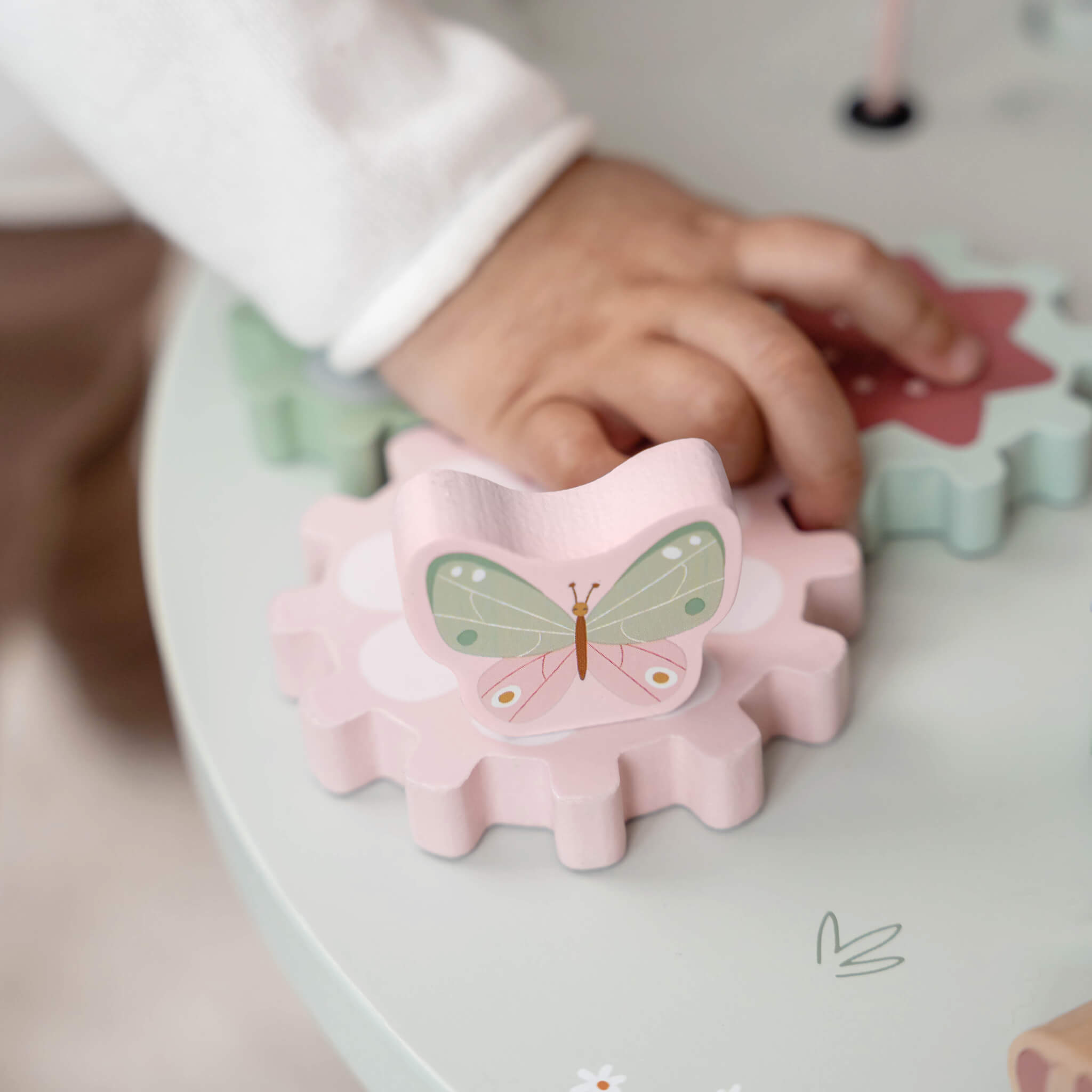 Little Dutch Multi Activity Table - Flowers & Butterflies