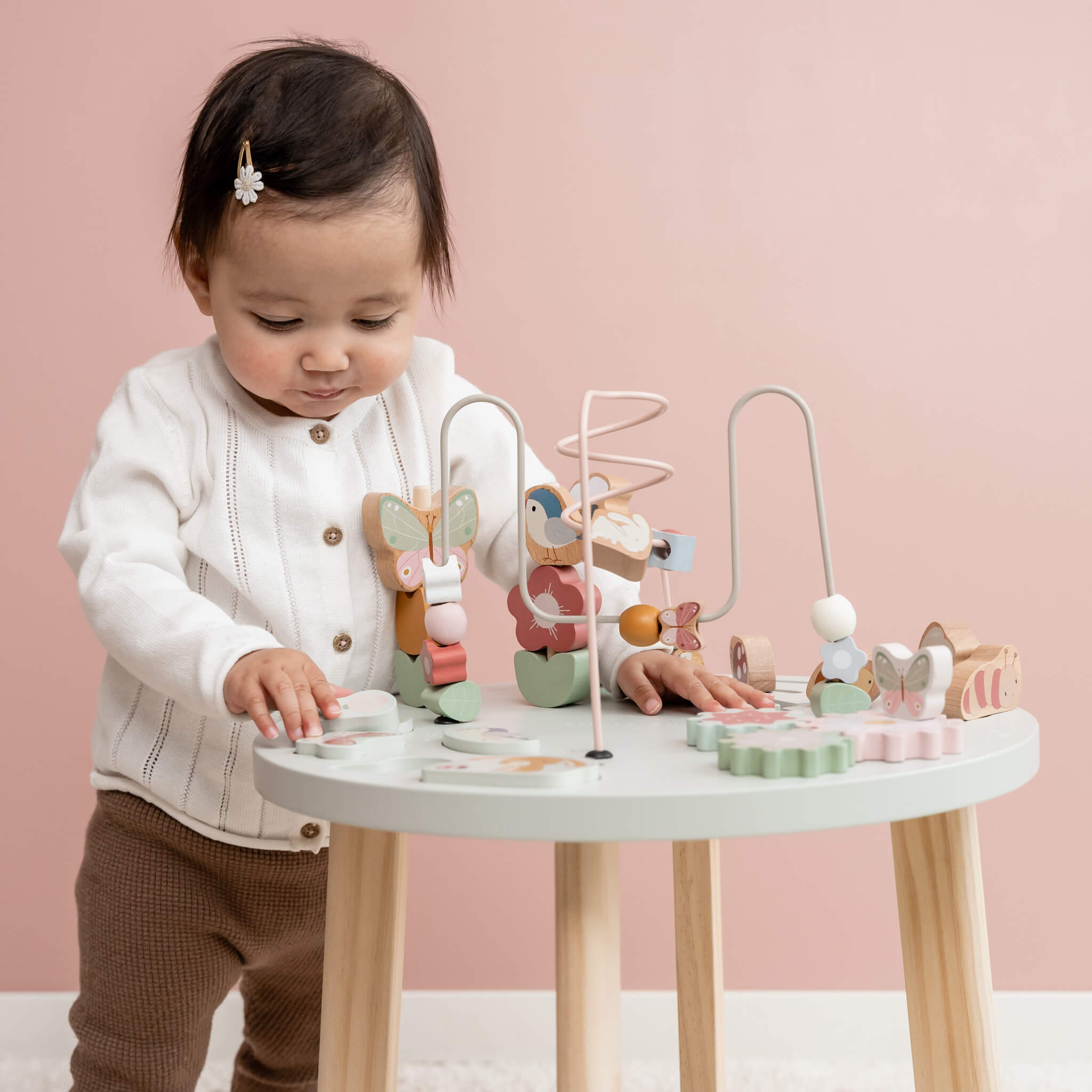 Little Dutch Multi Activity Table - Flowers & Butterflies