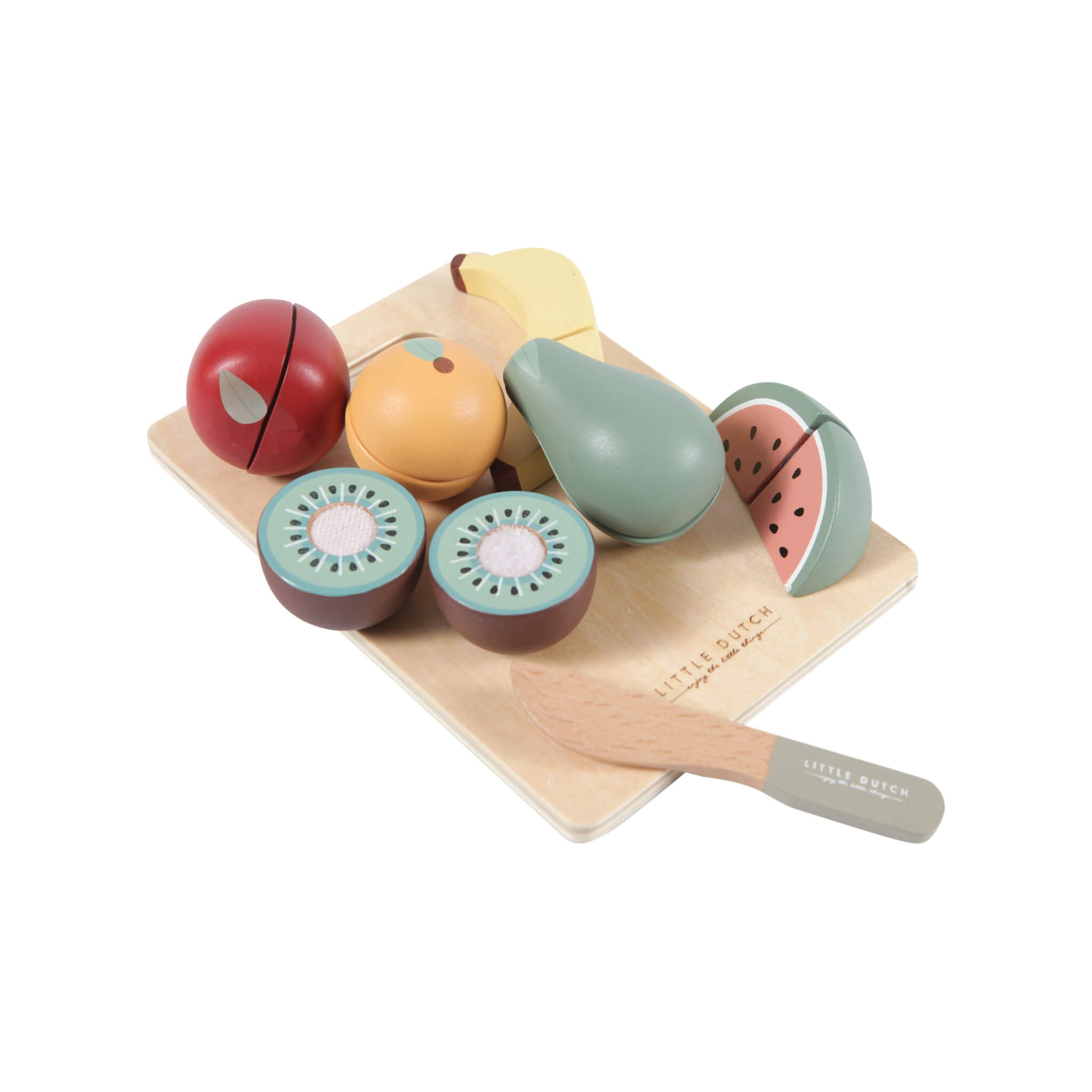 Little Dutch Wooden Cutting Fruit Set