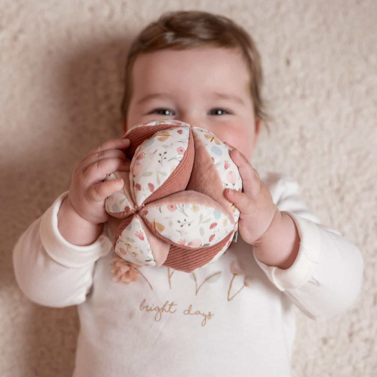 Little Dutch Sensory Ball in Flowers Design