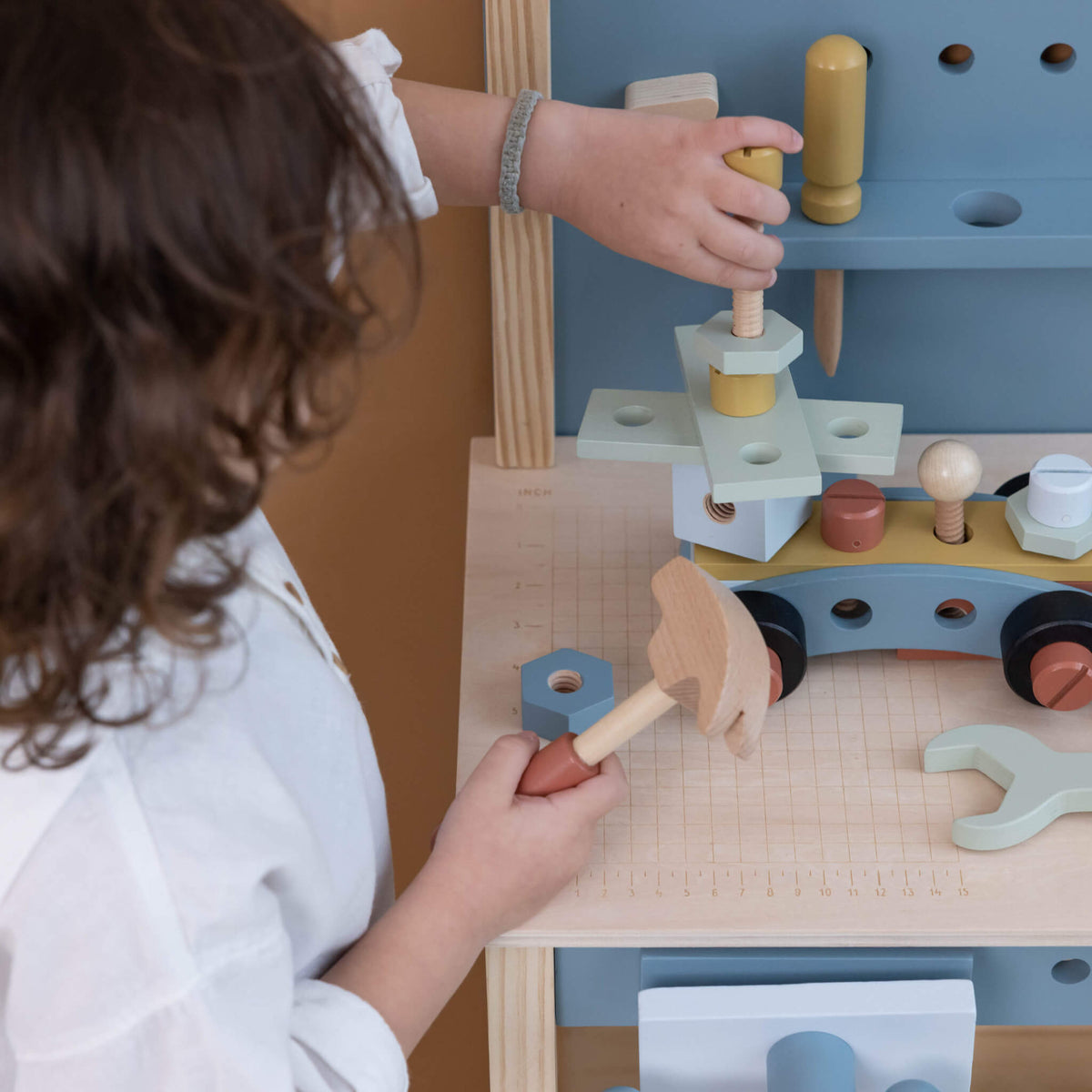 Little Dutch Wooden Children's Workbench