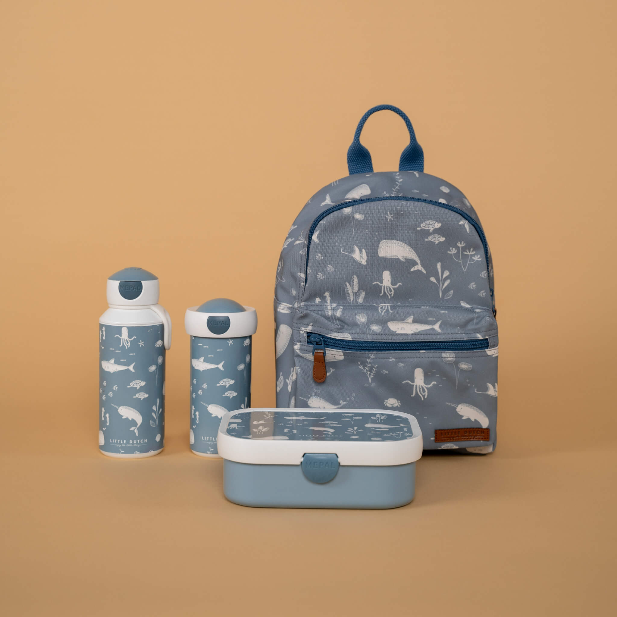 Little Dutch Childrens Water Bottle - Ocean Design