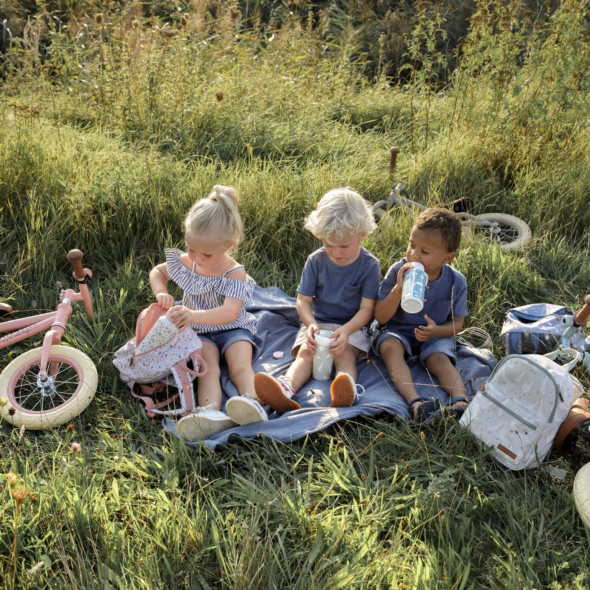 Little Dutch Childrens Water Bottle - Ocean Design