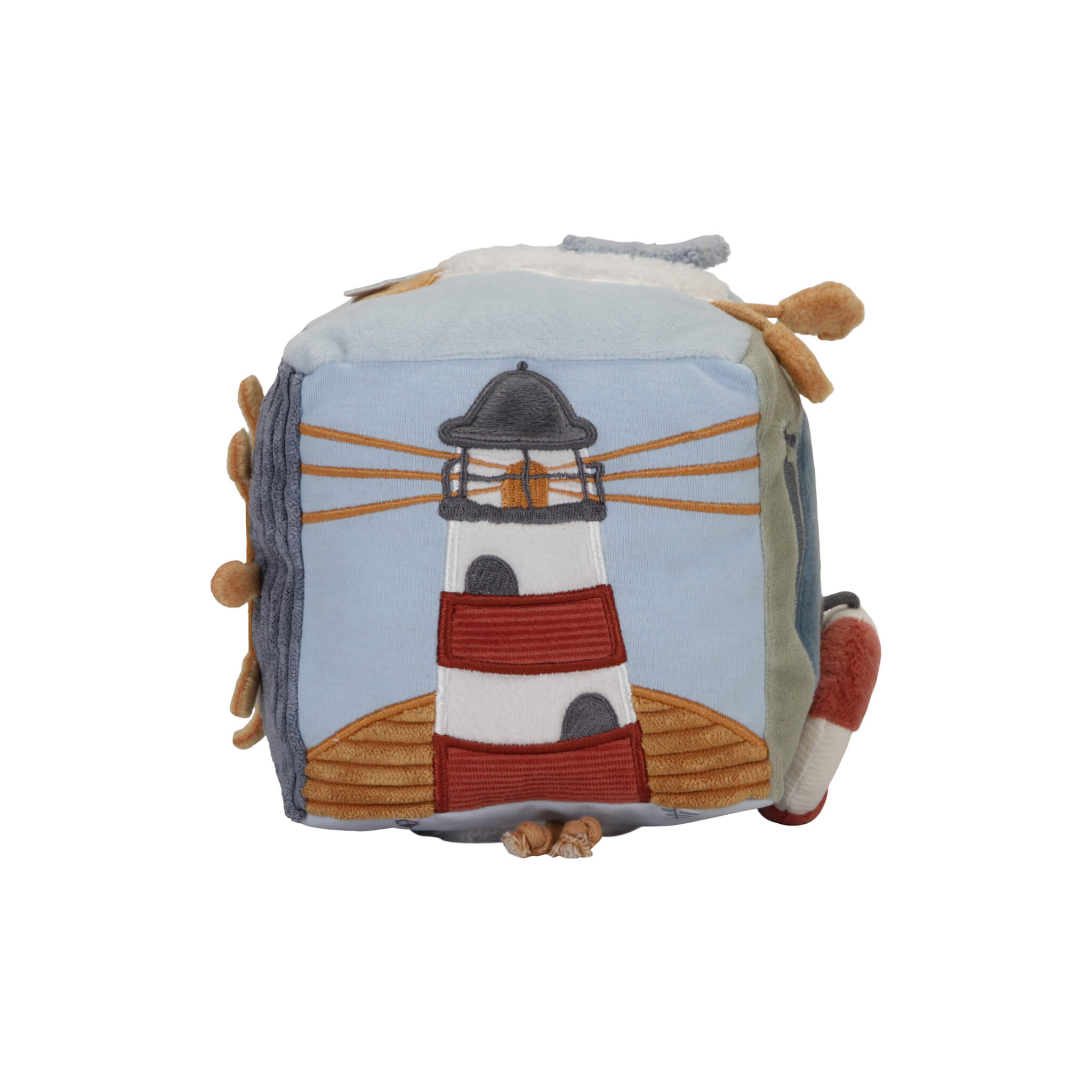 Little Dutch Soft Activity Cube in Blue
