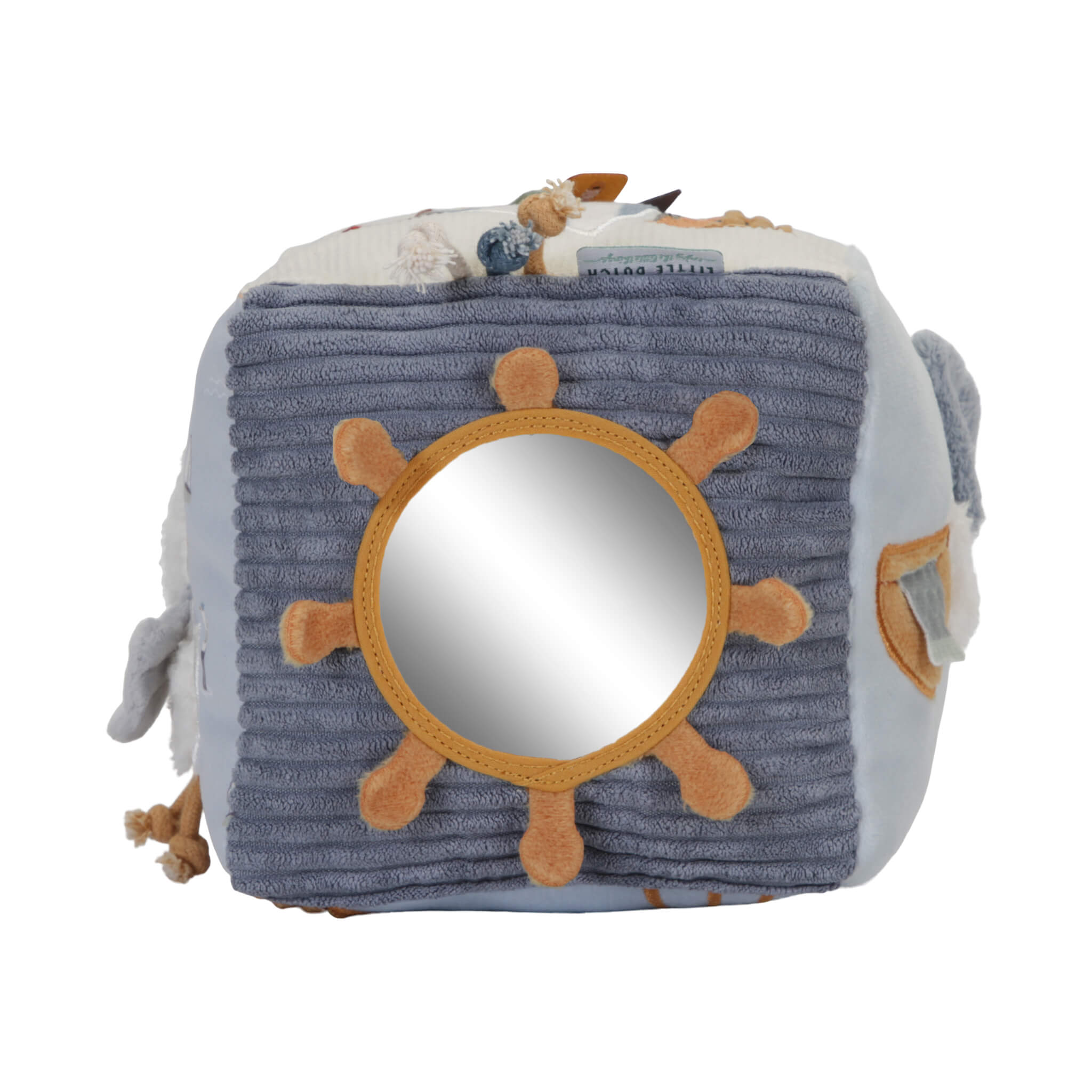 Little Dutch Soft Activity Cube in Blue