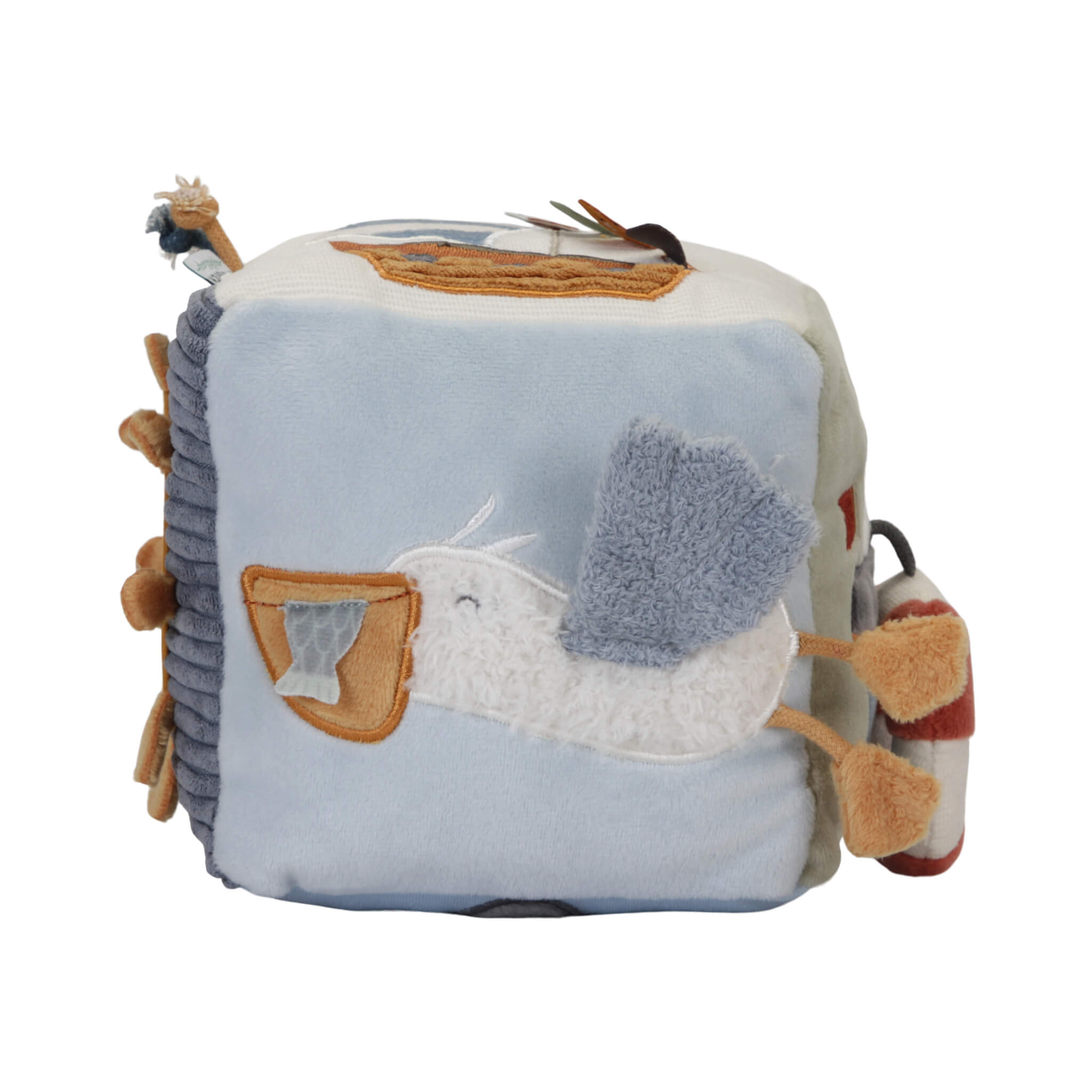 Little Dutch Soft Activity Cube in Blue